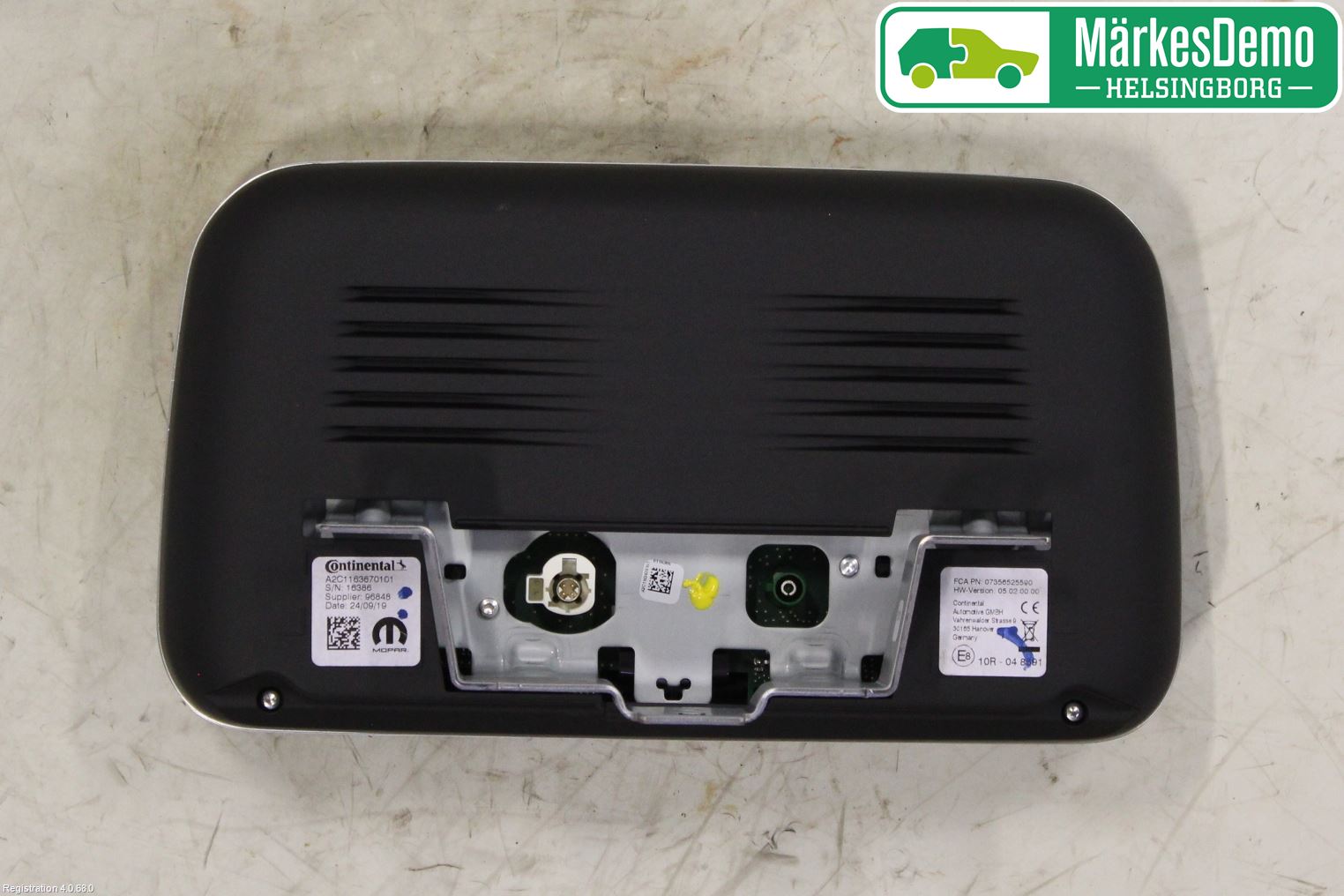 Fiat TIPO/CROSS 16- Multifunktionsdisplay