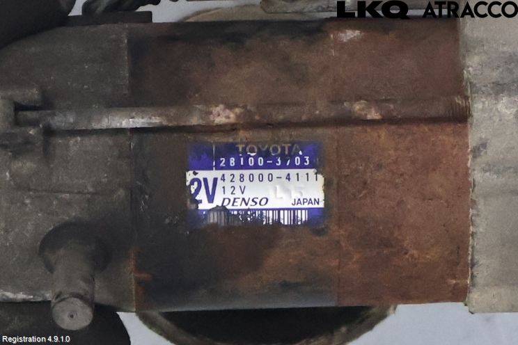 Toyota RAV 4 06-12 Startmotor