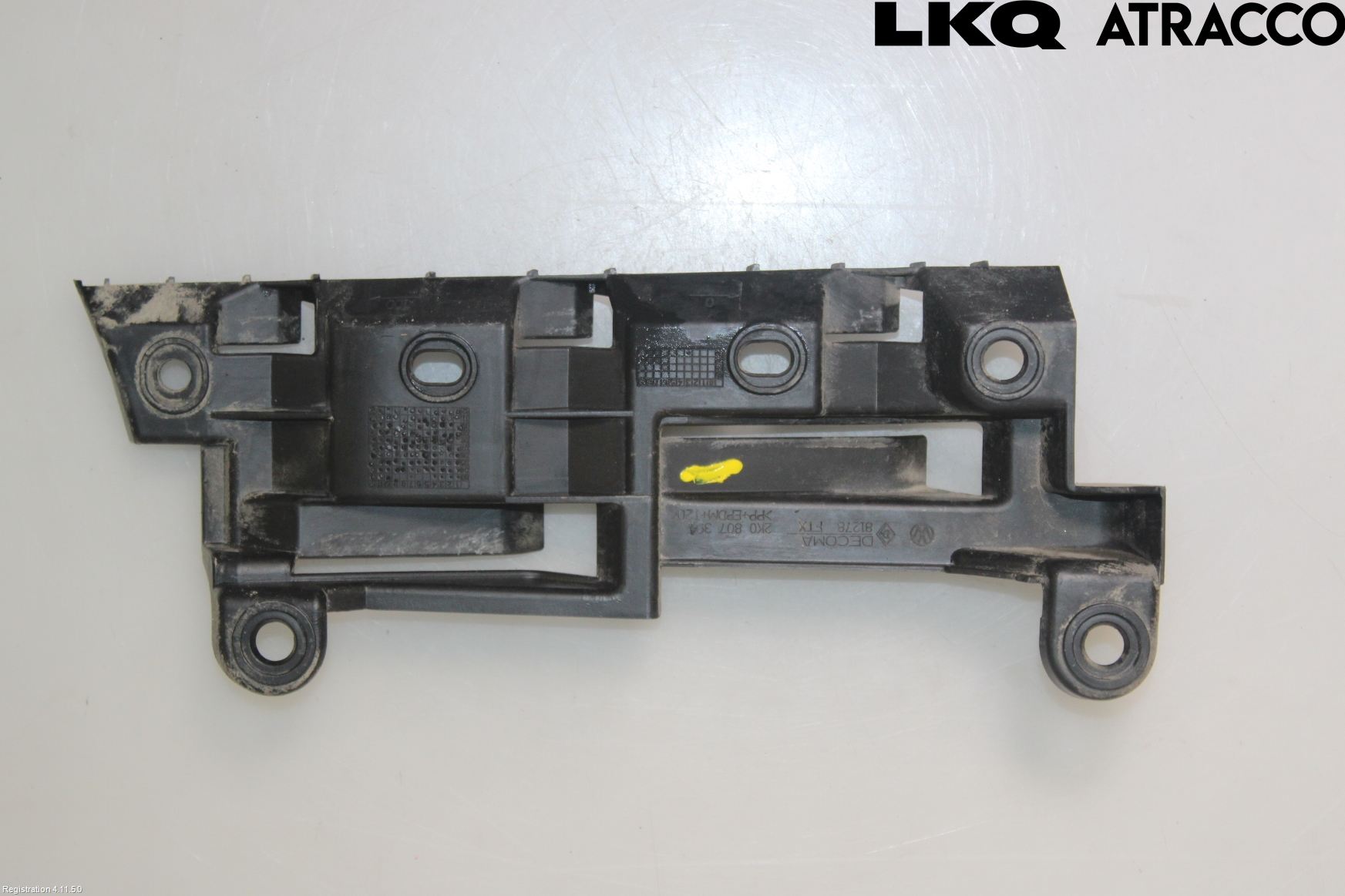 Volkswagen VW CADDY 11-15 Stötfångarfäste Bak Hö