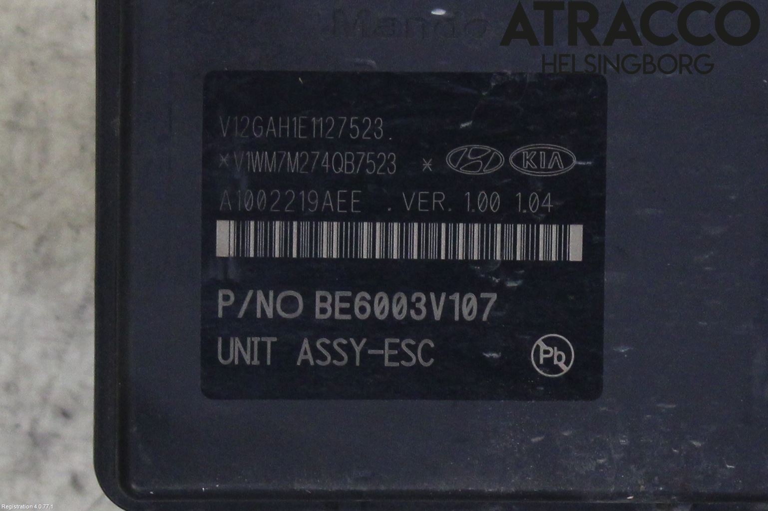 Kia STONIC 18->> Abs Hydraulaggregat