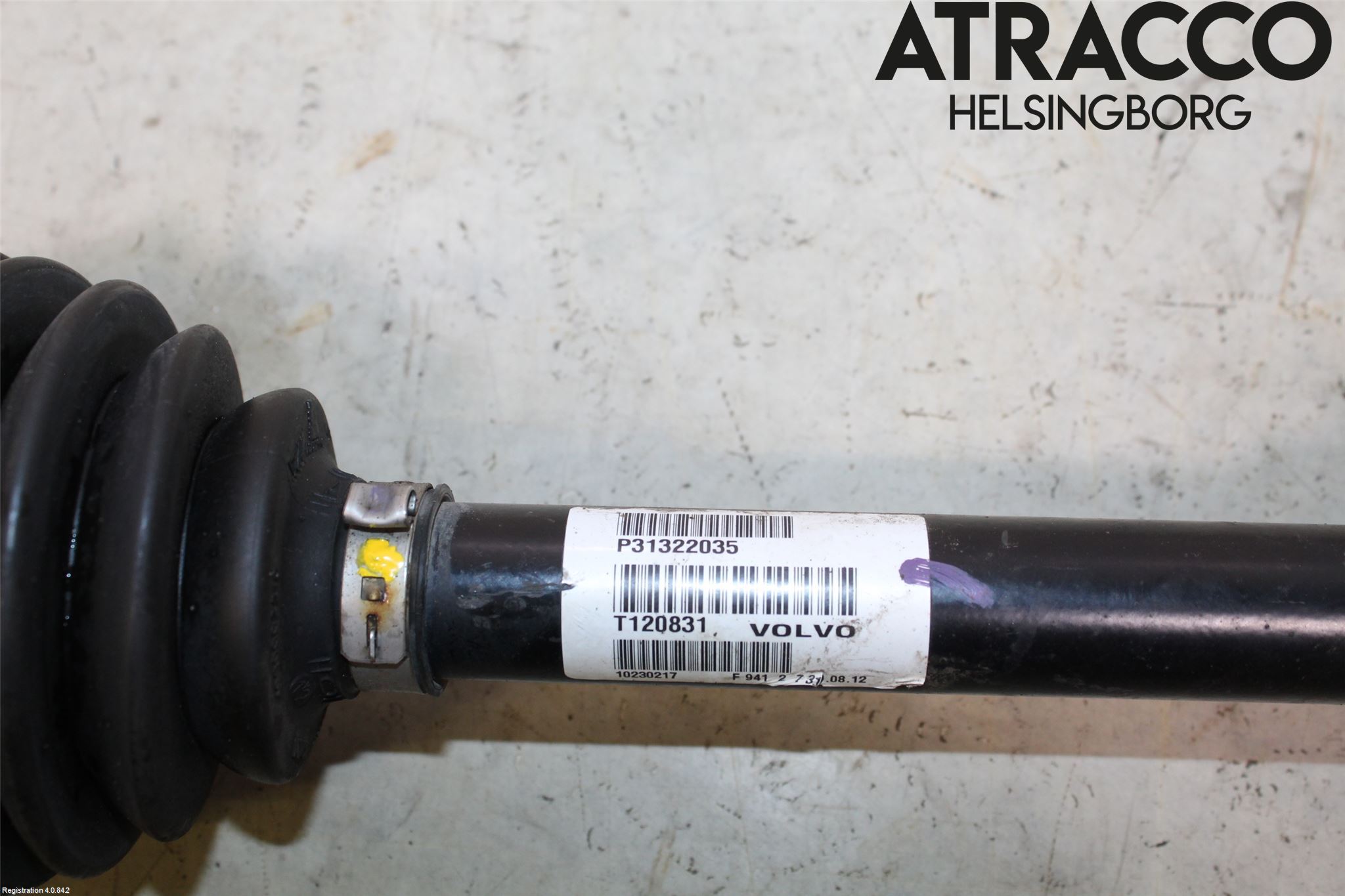 Volvo C30 10-13 Drivaxel Fram Höger