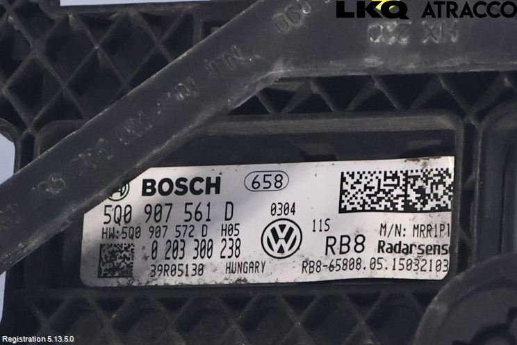 Volkswagen VW GOLF / E-GOLF VII 13-20 Sensor Adaptiv Farthållare