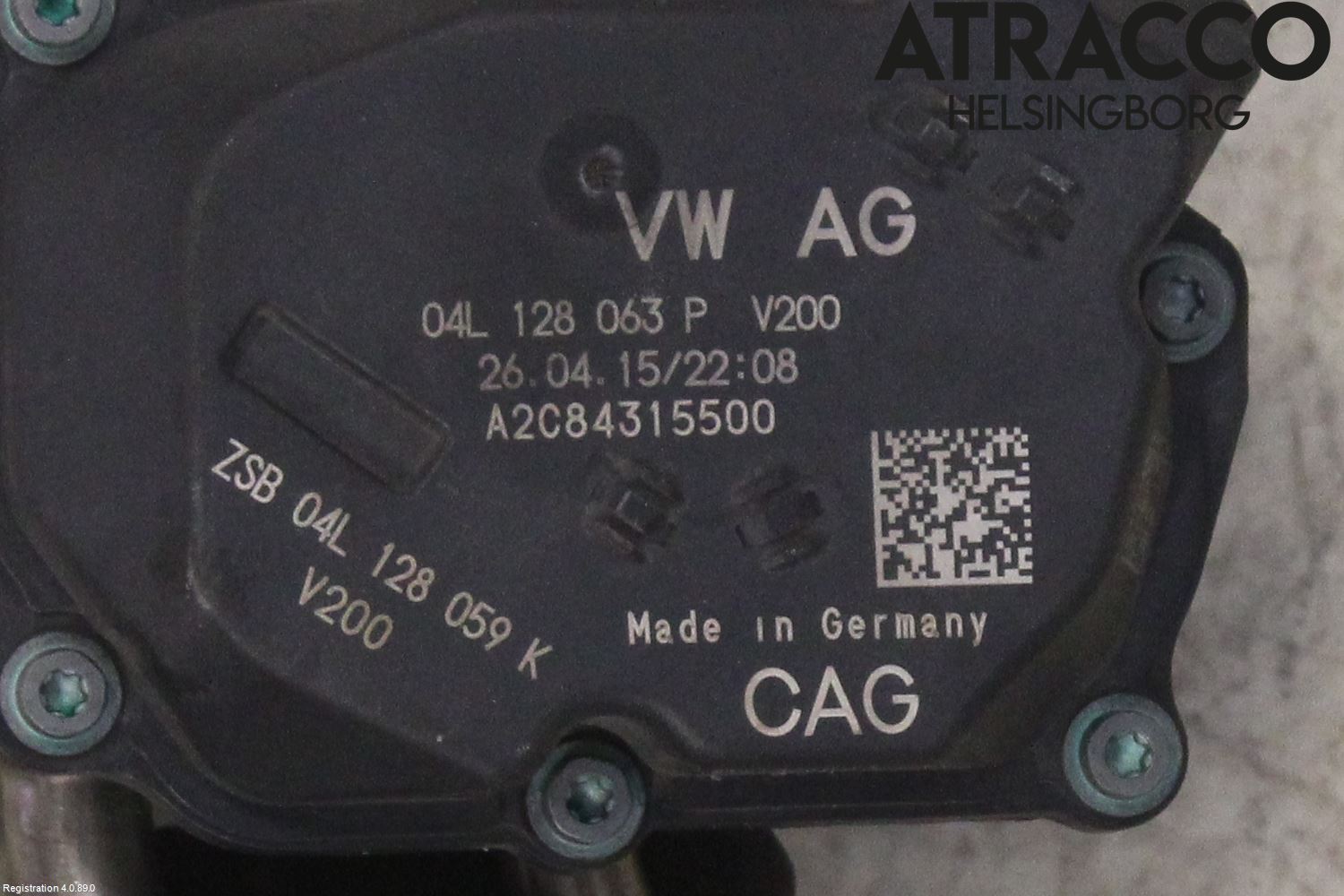 Audi A3/S3 8V 13-20 Injspjällhus