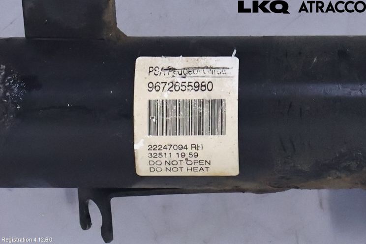 Citroen C3 10-17 Fjäderben Fram Höger