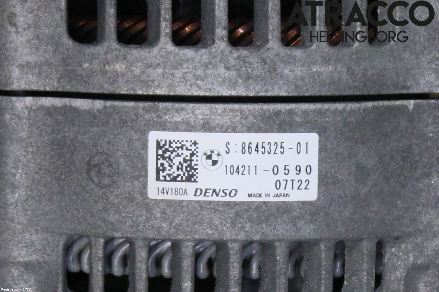 BMW 1 F20/F21 11-19 Generator