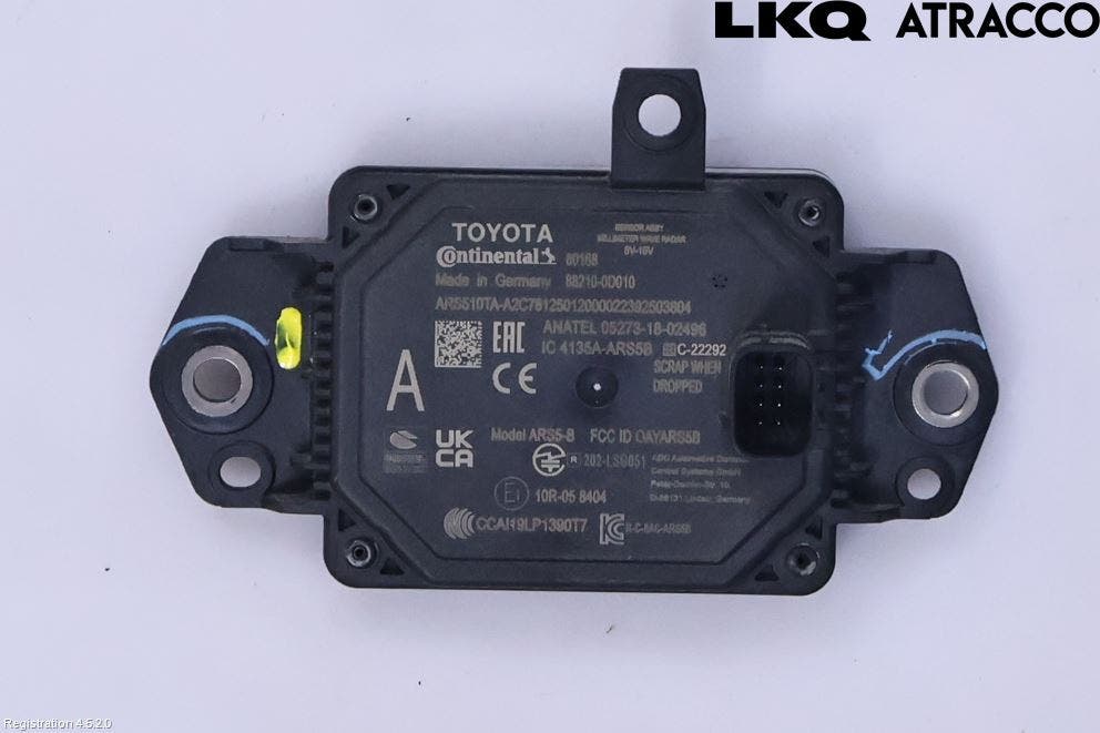 Toyota YARIS CROSS XP21 21- Sensor Adaptiv Farthållare