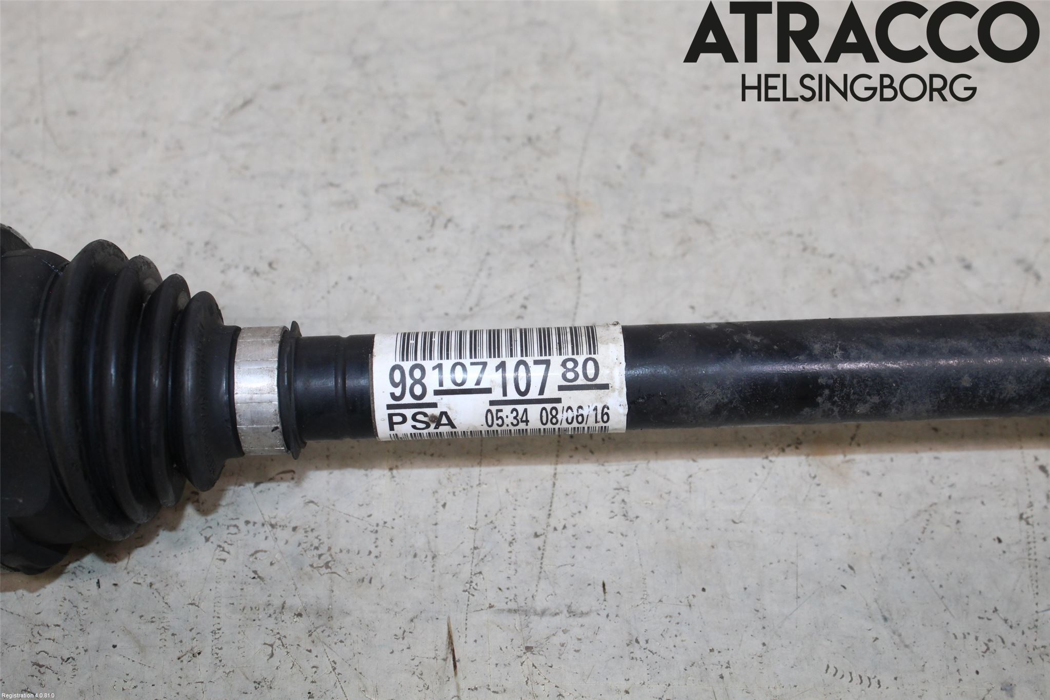 Peugeot 308 14-21 Drivaxel Fram Höger