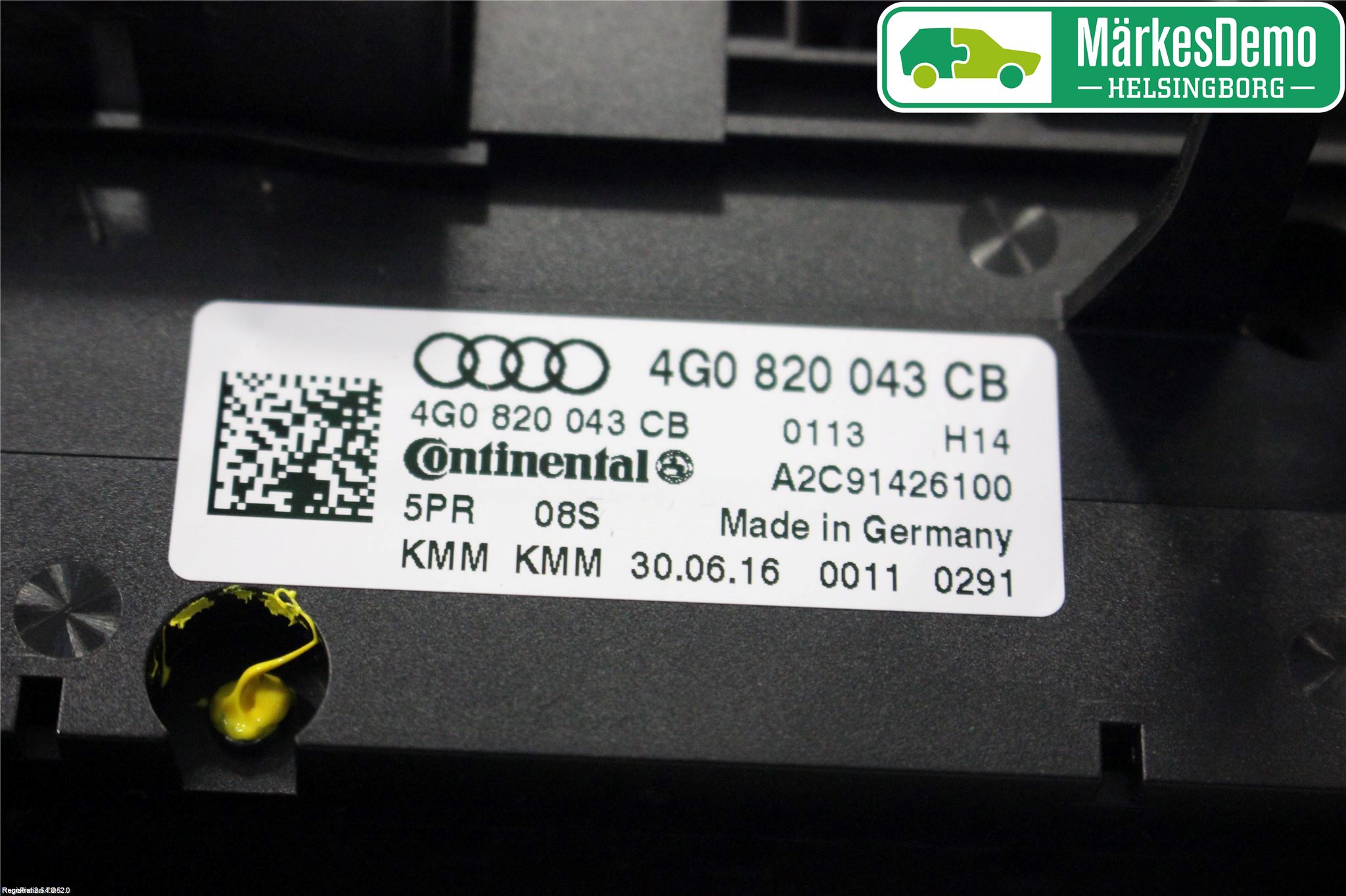 Audi A6/S6 4G 11-18 Ac Styrenhet Ac Manöveren