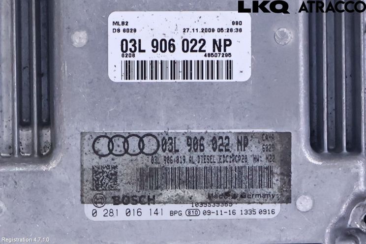 Audi A5 07-16 Styrenhet Inspump Diesel