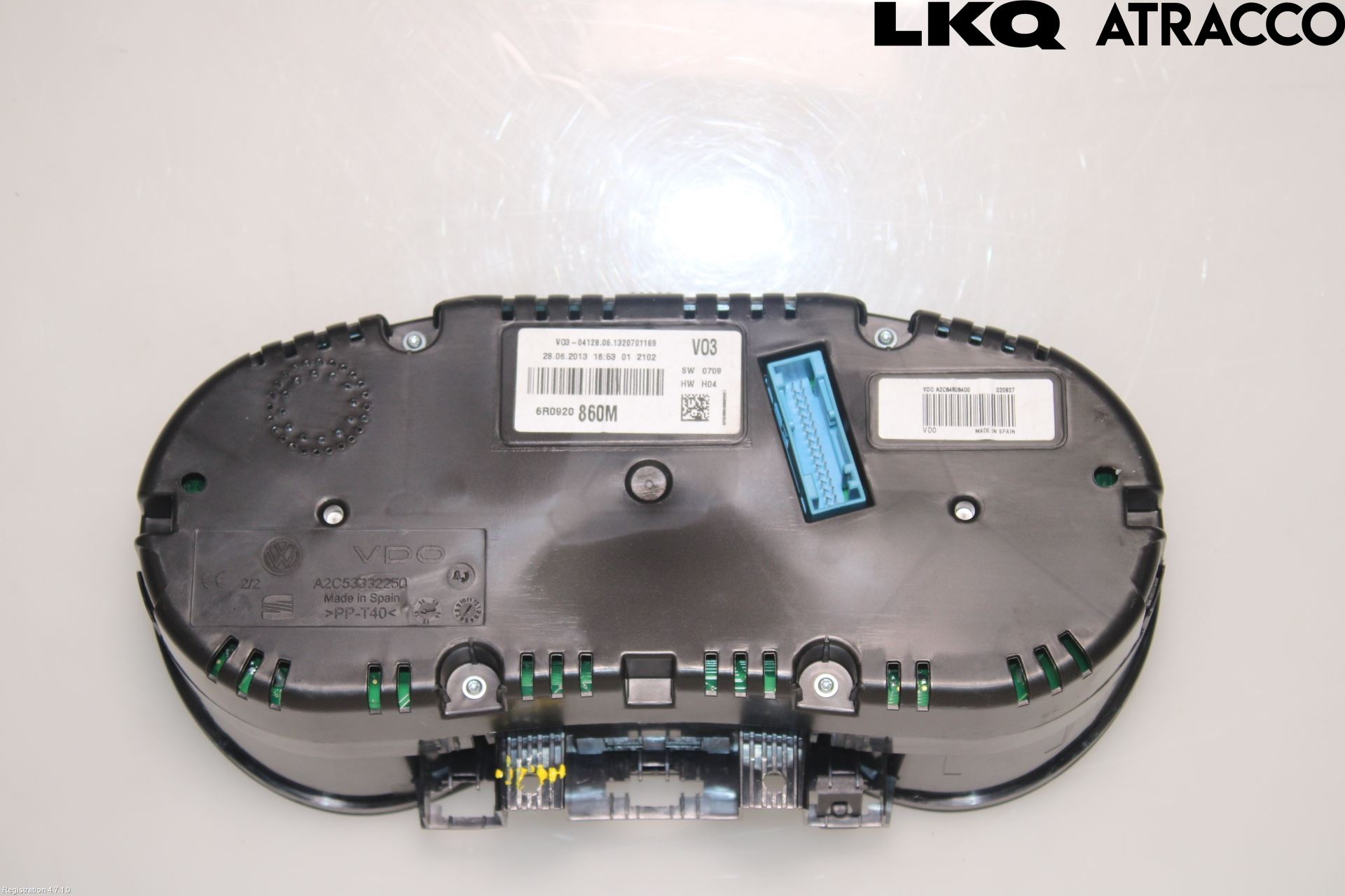 Volkswagen VW POLO 10-17 Instrument Komb
