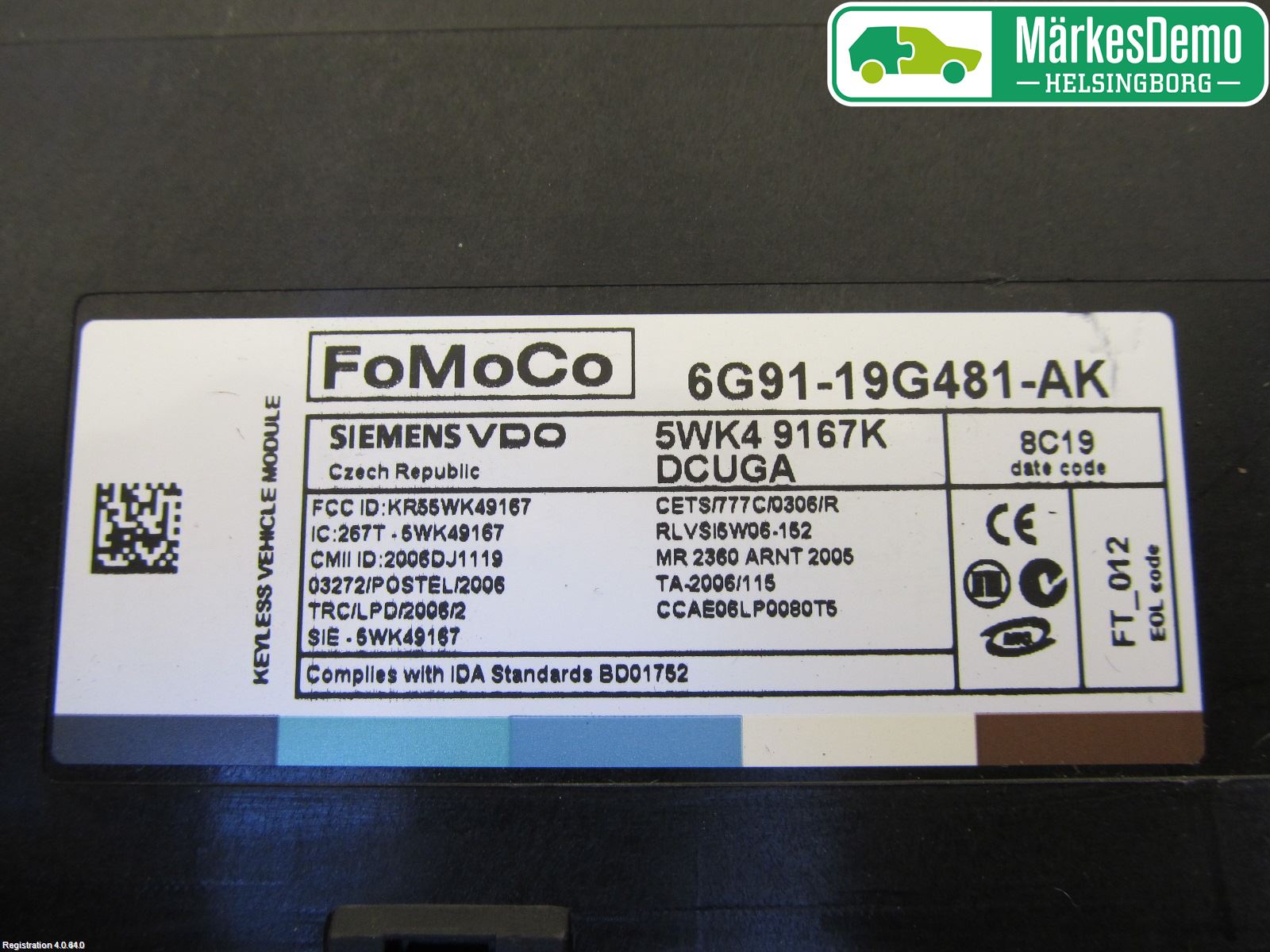 Jaguar XF 08-15 Styrenhet Övrigt