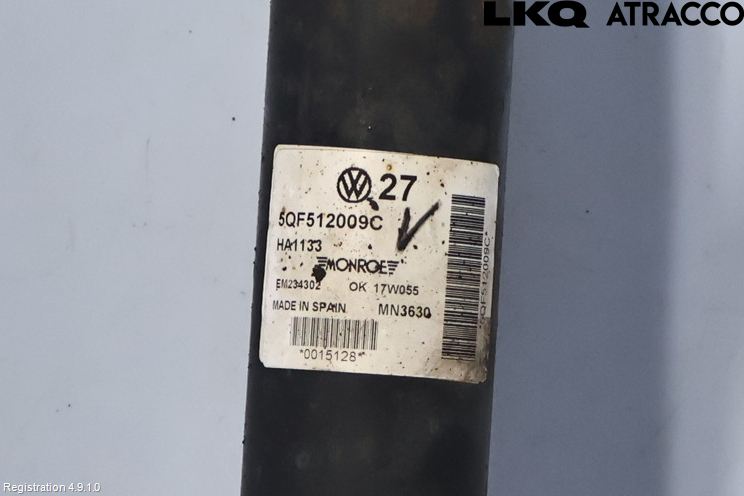 Volkswagen VW TIGUAN 16-24 Stötdämpare Bak