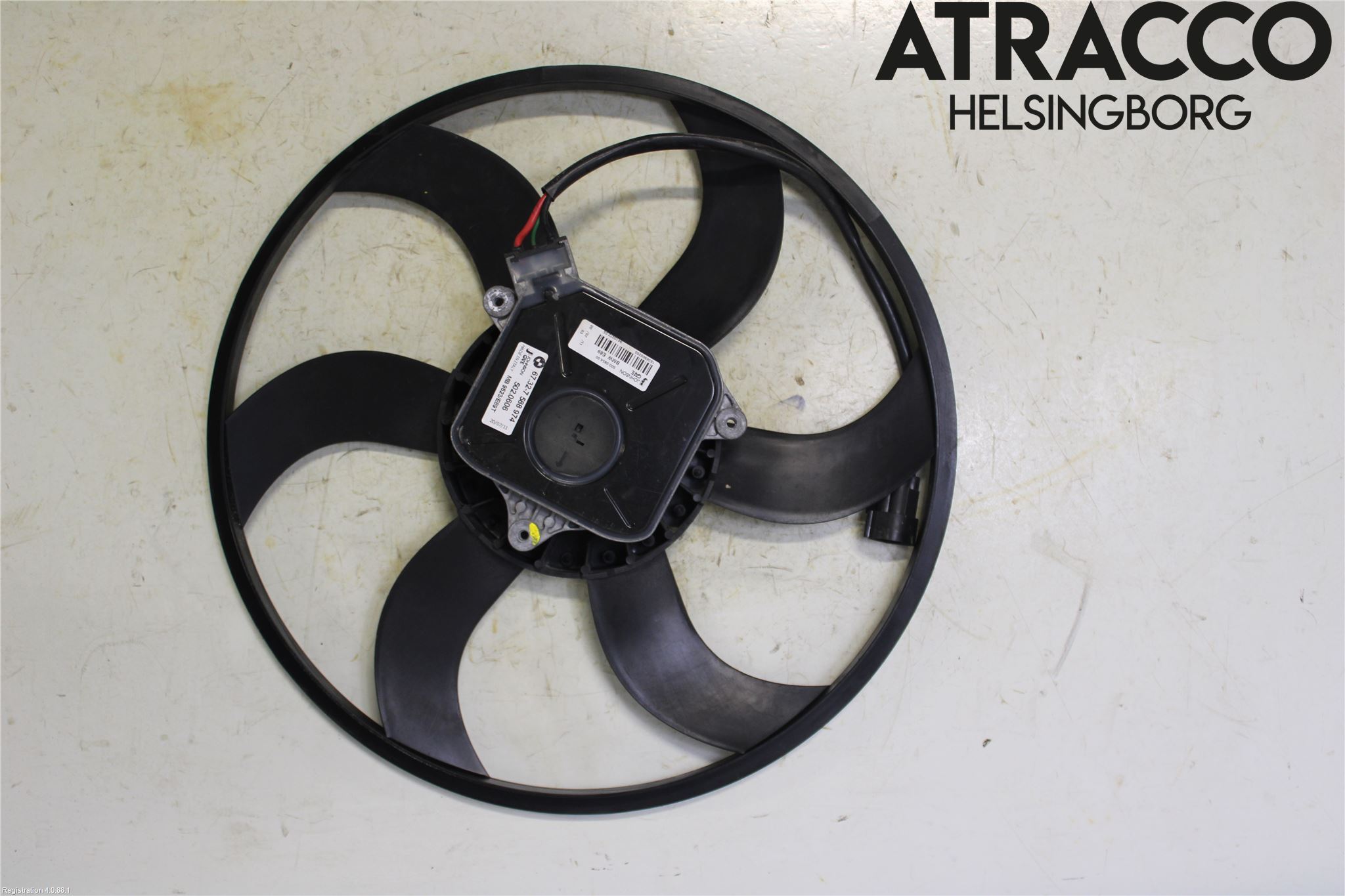 BMW 3 E90/91 SED/TOU 05-12 Kylfläkt El