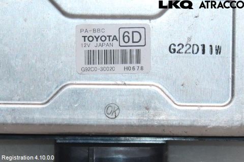 Toyota AYGO X AB70 22- Styrenhet Övrigt
