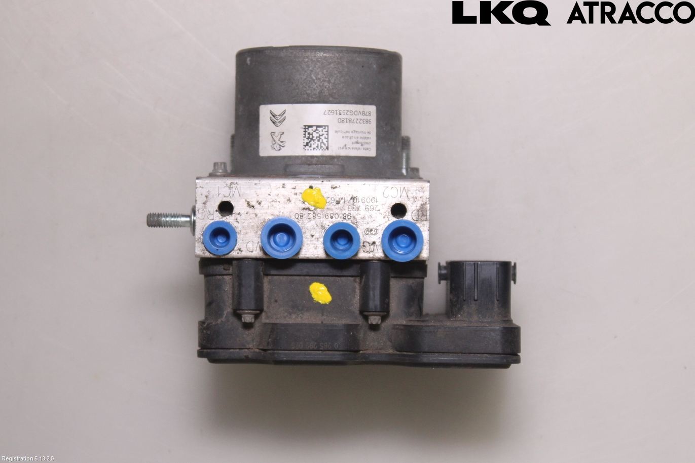 Citroen C4 GRAND SPACETOURER 19-22 Abs Hydraulaggregat