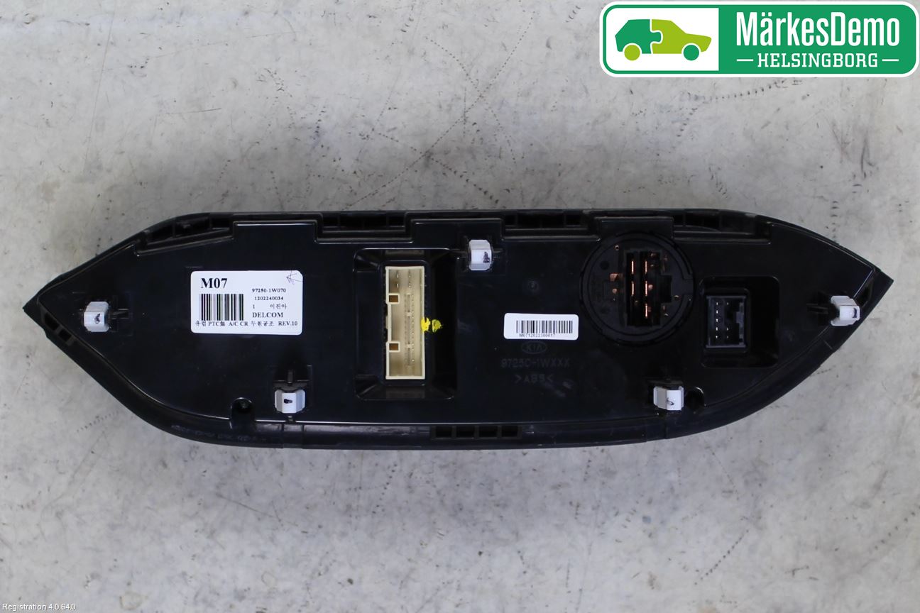 Kia RIO 12-16 Ac Styrenhet Ac Manöveren