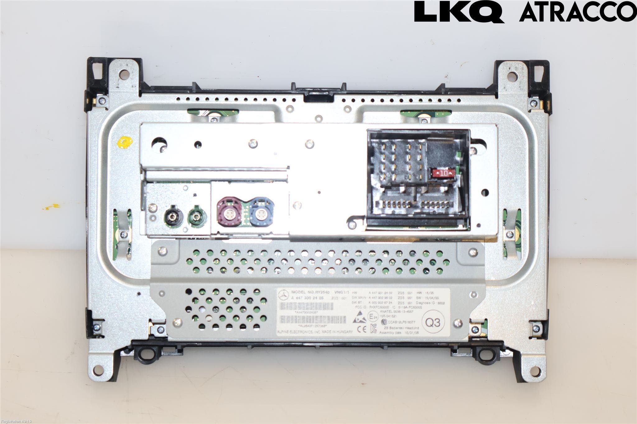 Mercedes-Benz MB VITO/V-KLASS (W640,W447,W448) 14- Cd Radio - Multimediapanel