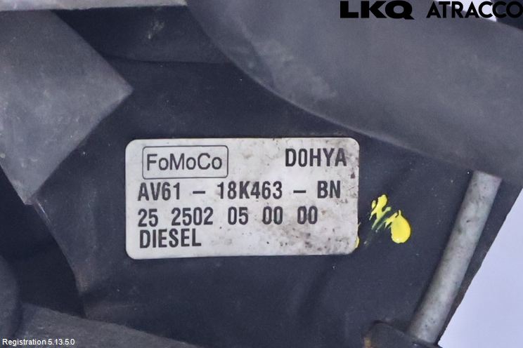 Ford TRANSIT/TOURNEO CONNECT 13-22 Dieselvärmare