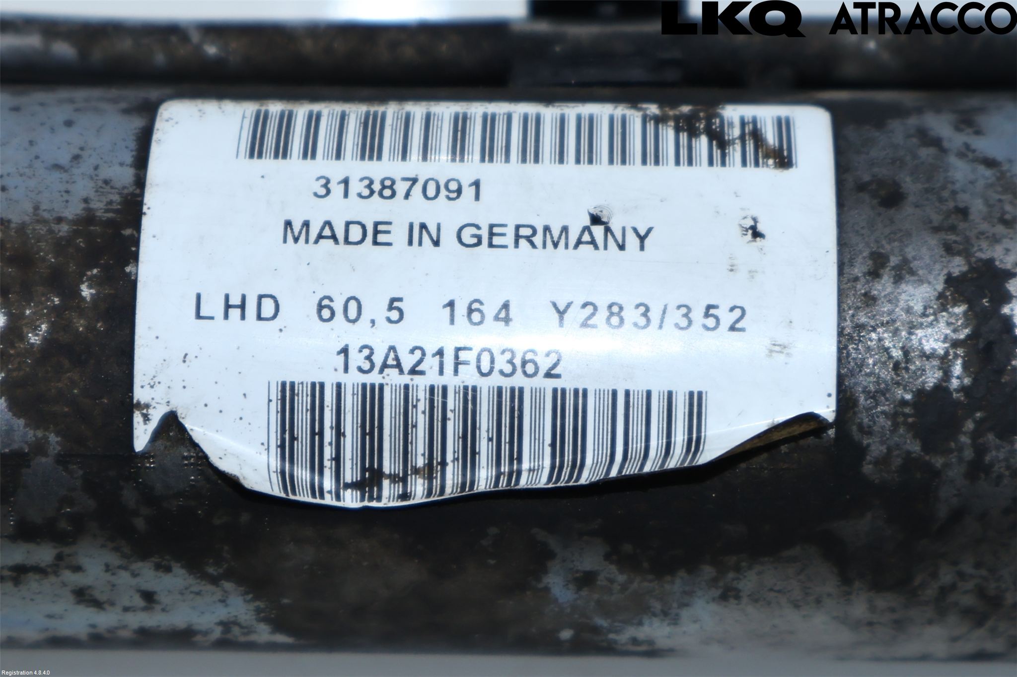 Volvo V60 11-13 Styrväxel Servo -Snäcka