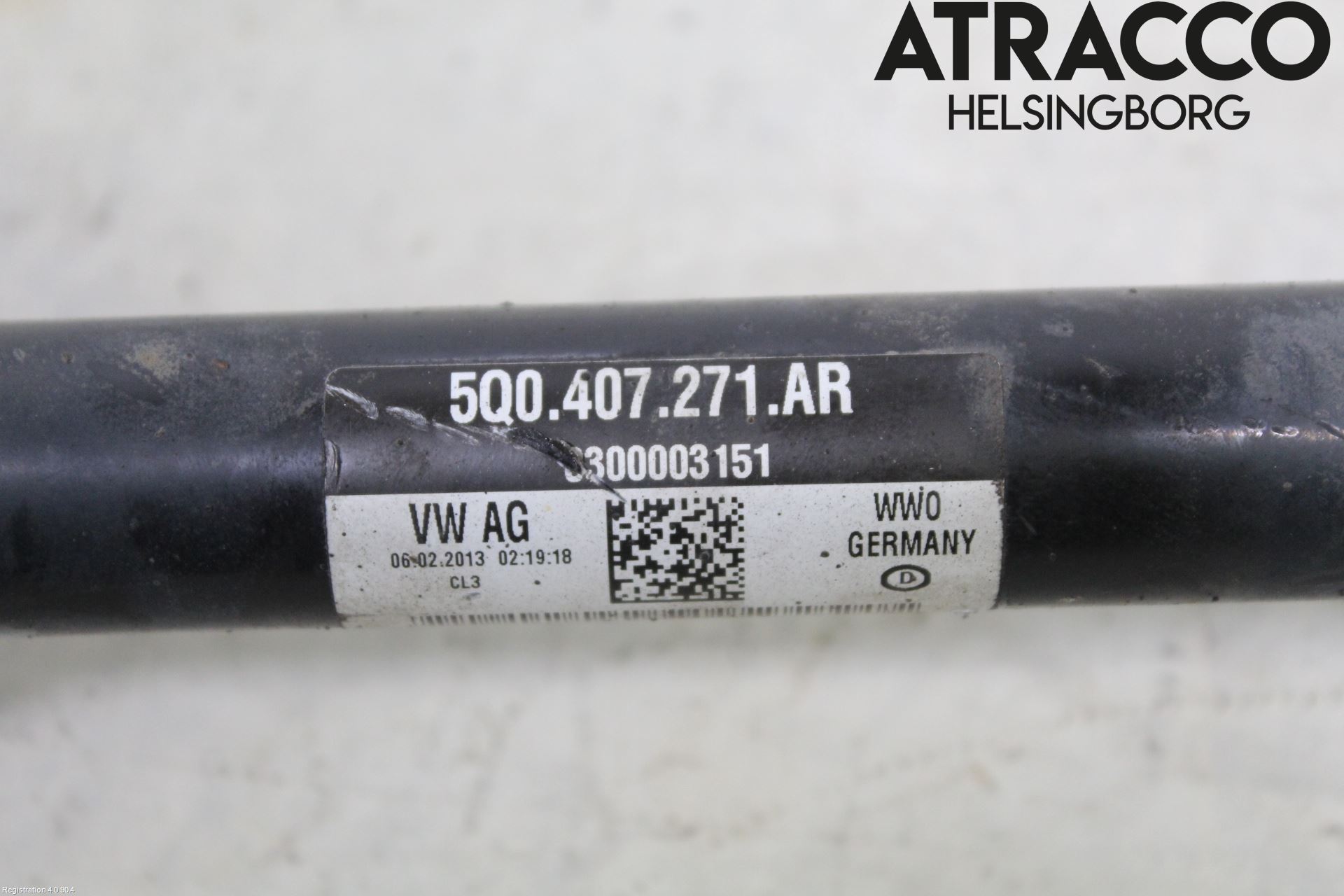 Audi A3/S3 8V 13-20 Drivaxel Fram Vänster