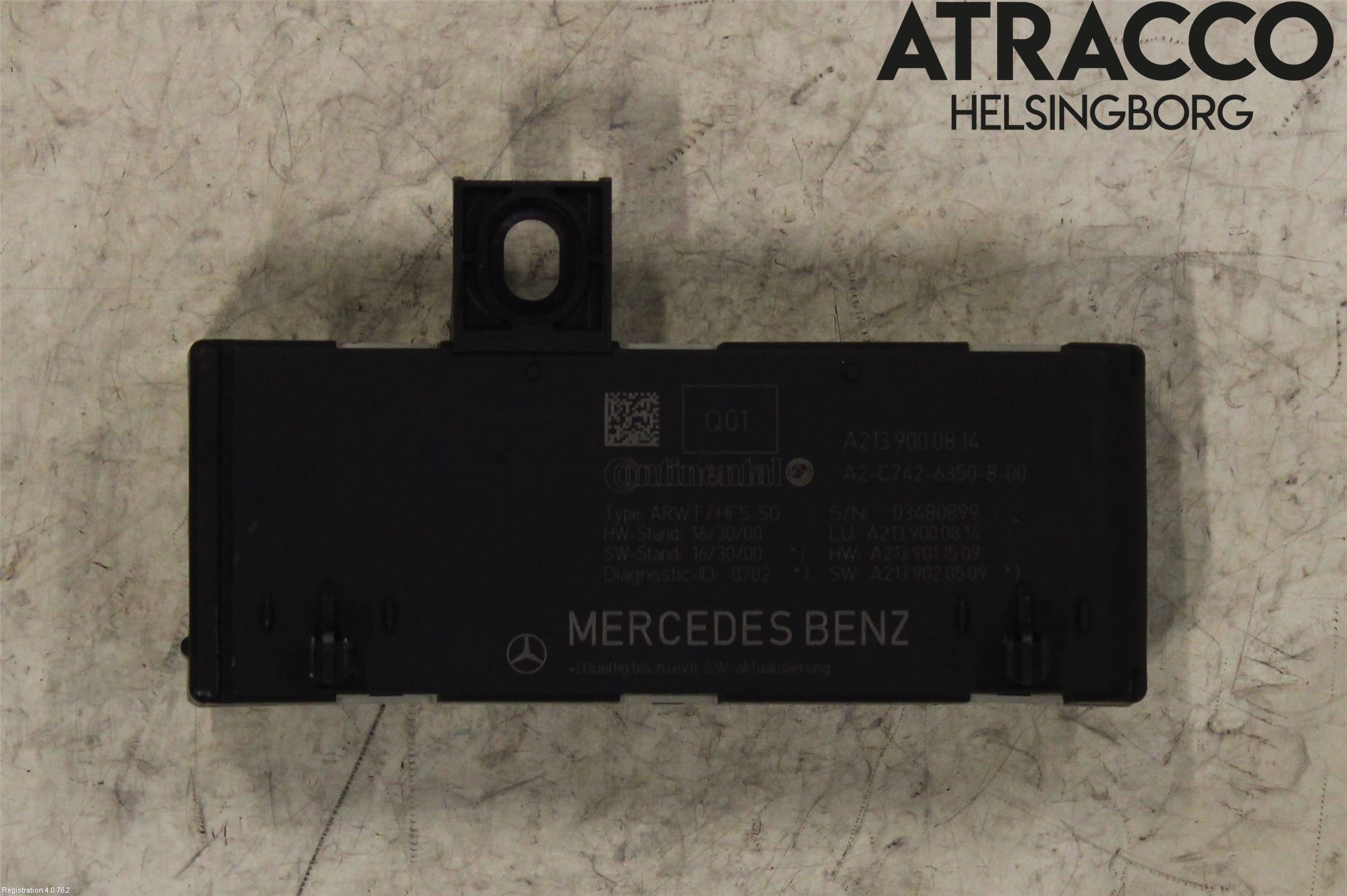 Mercedes-Benz MB S-KLASS (W222) 13-20 Styrenhet Baklucka