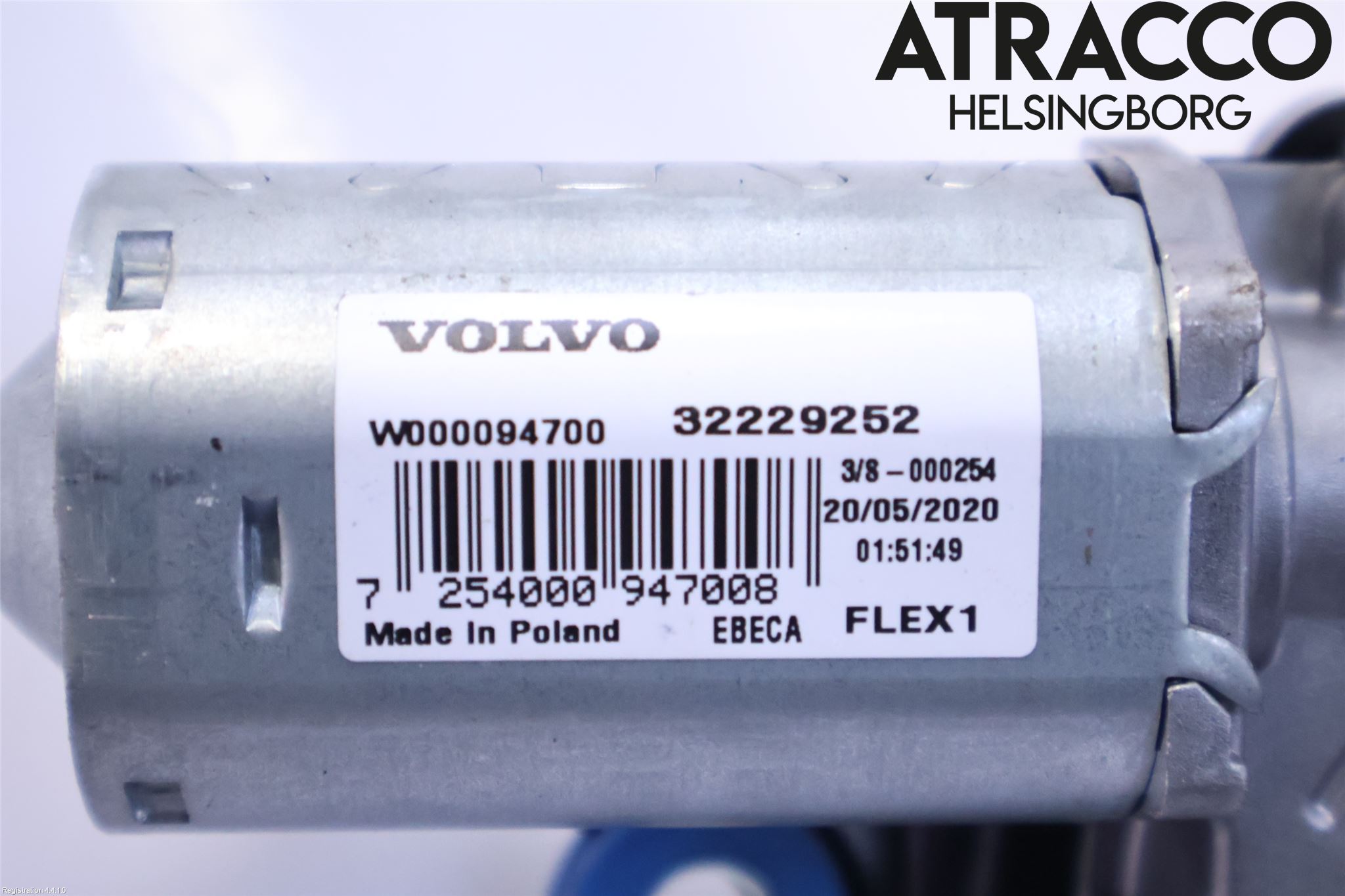 Volvo V60 19- Torkarmotor Baklucka