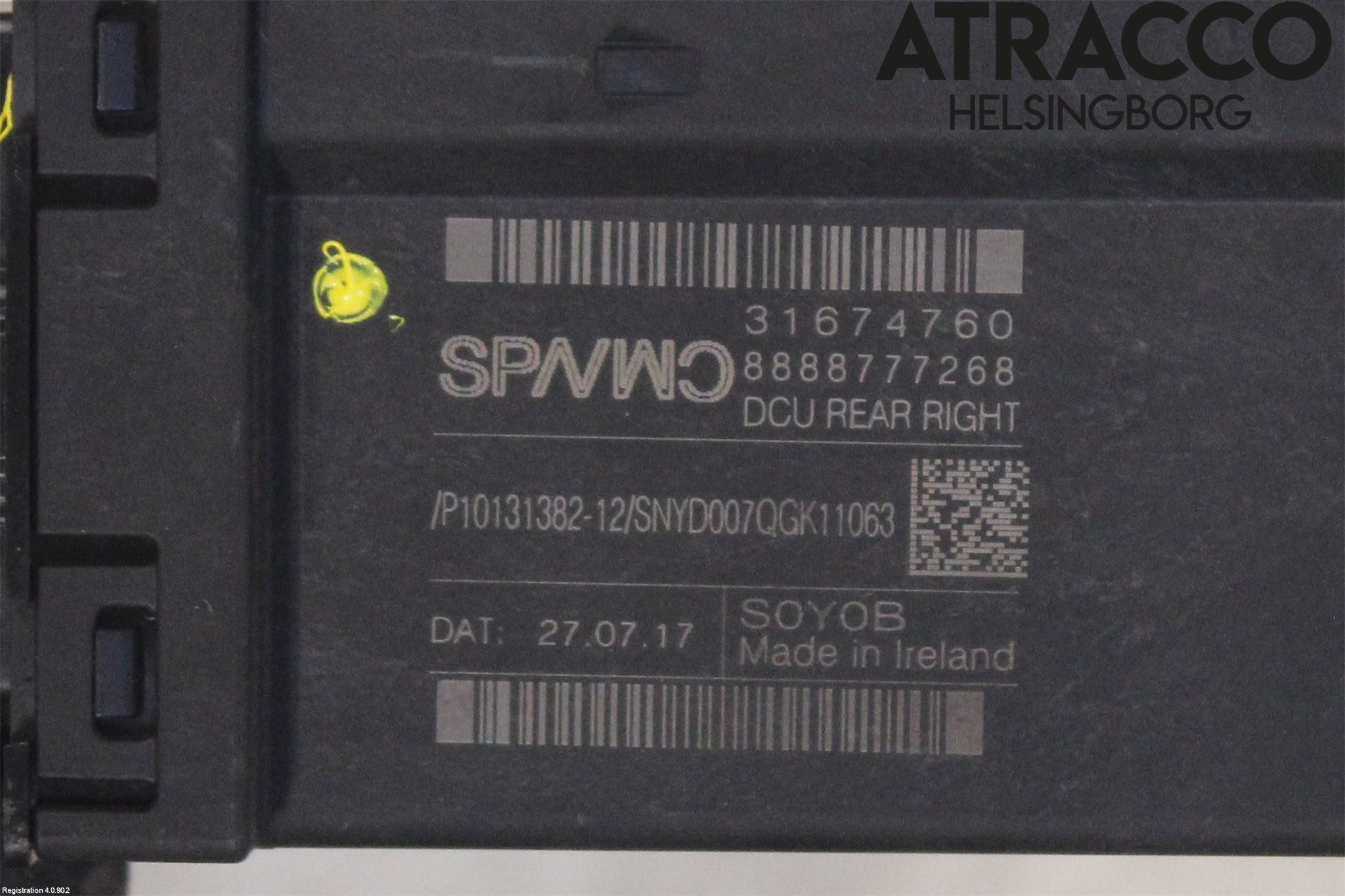 Volvo V90 17->> Styrenhet Dörr