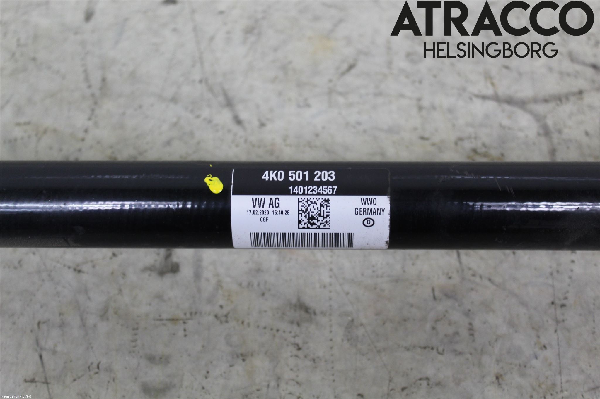 Audi A6 F2/C8 19- Drivaxel Bak Vänster