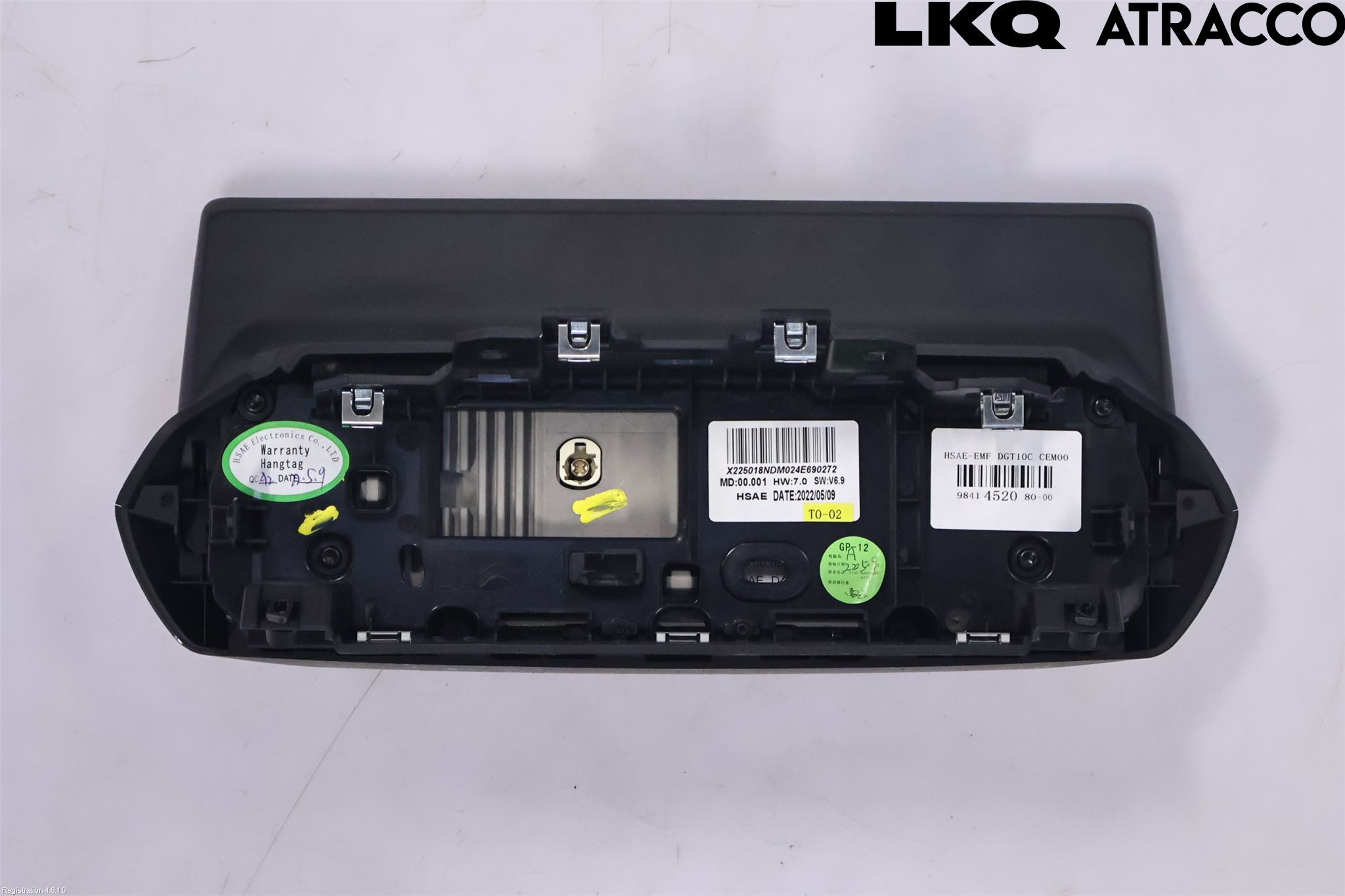 Peugeot 2008/E-2008 20- Multifunktionsdisplay