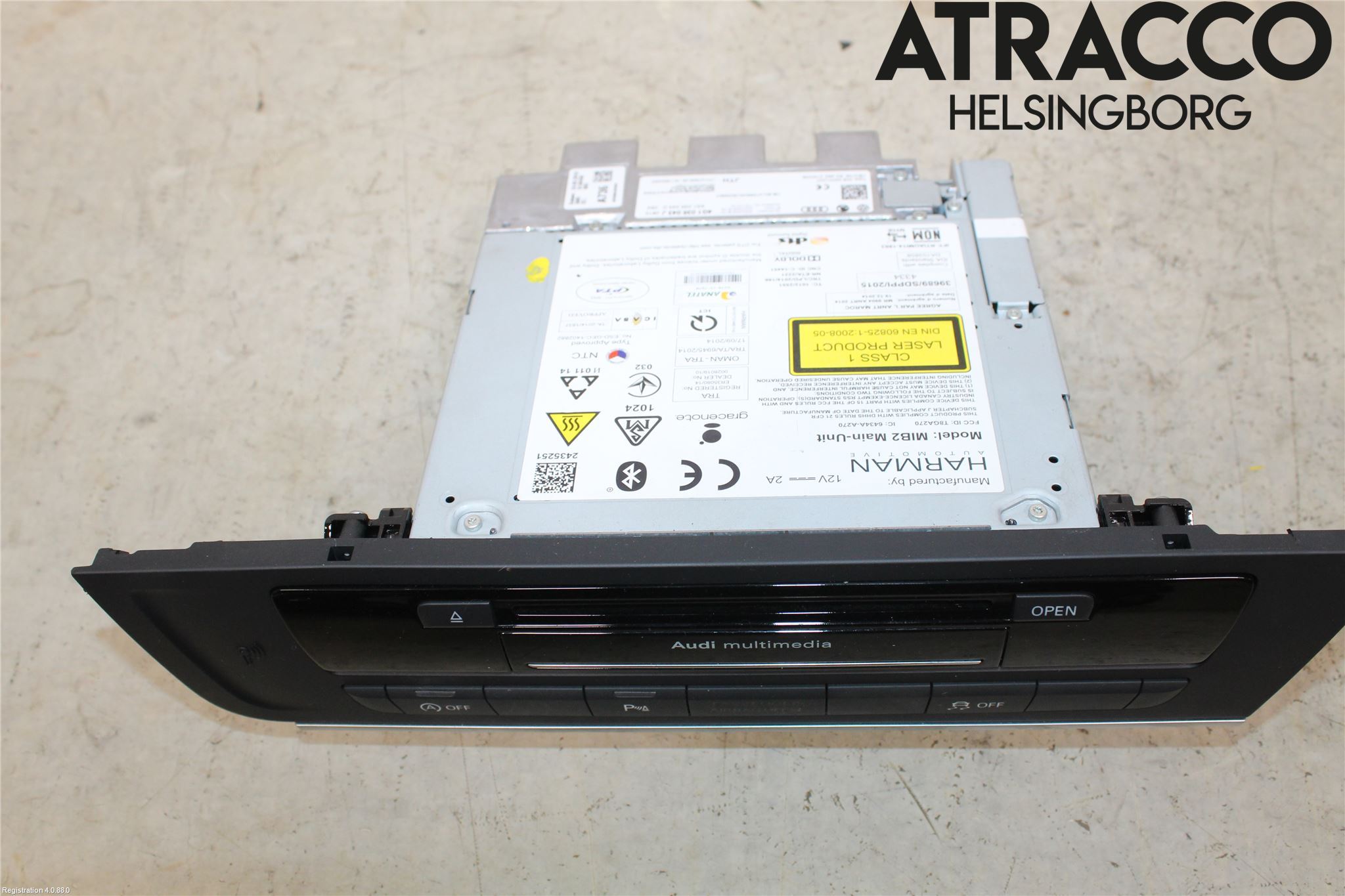 Audi A6/S6 4G 11-18 Cd Radio - Multimediapanel