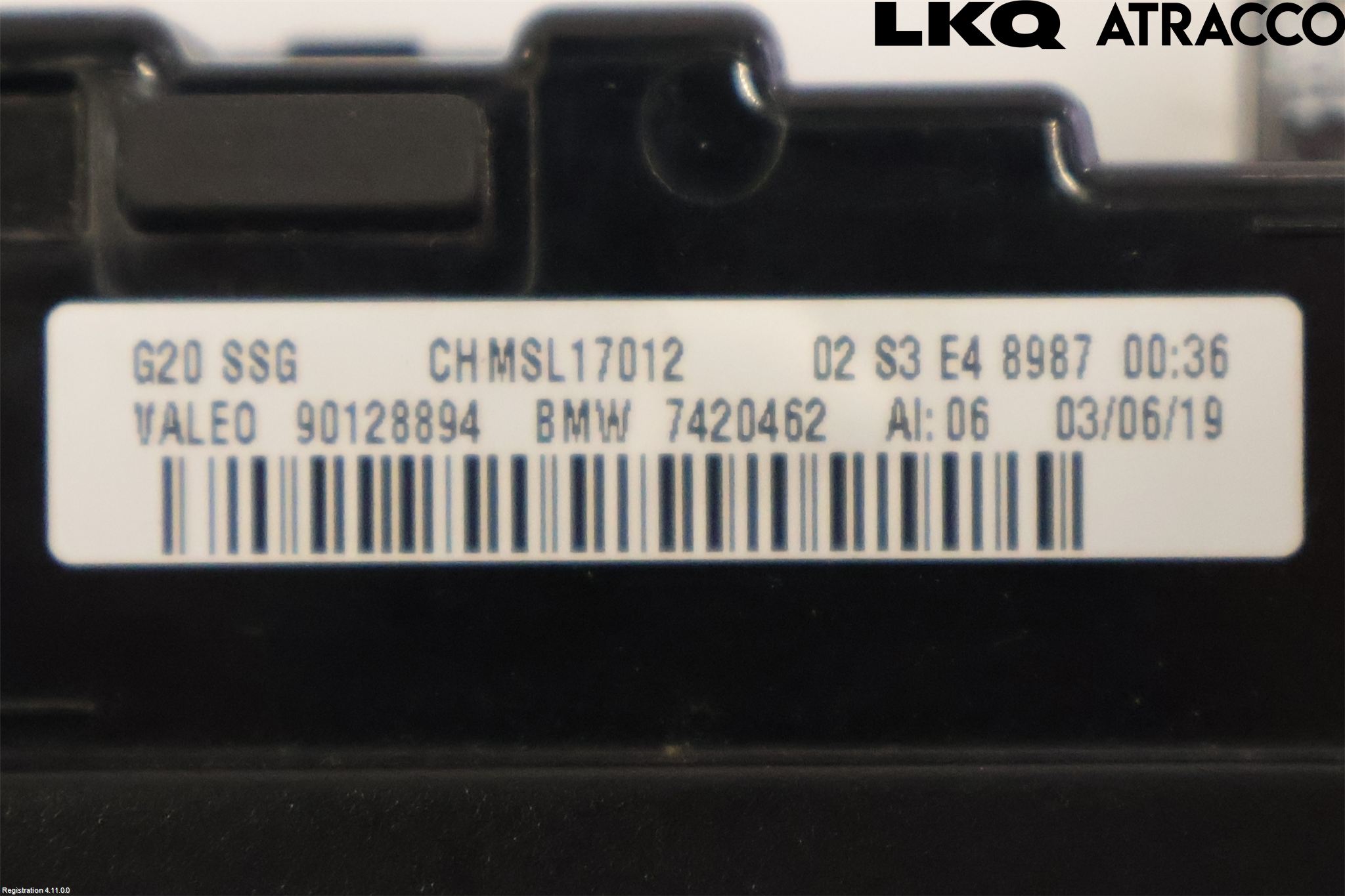 BMW 3 G20/G21/G80/G81 19- Bromsljus Bakruta
