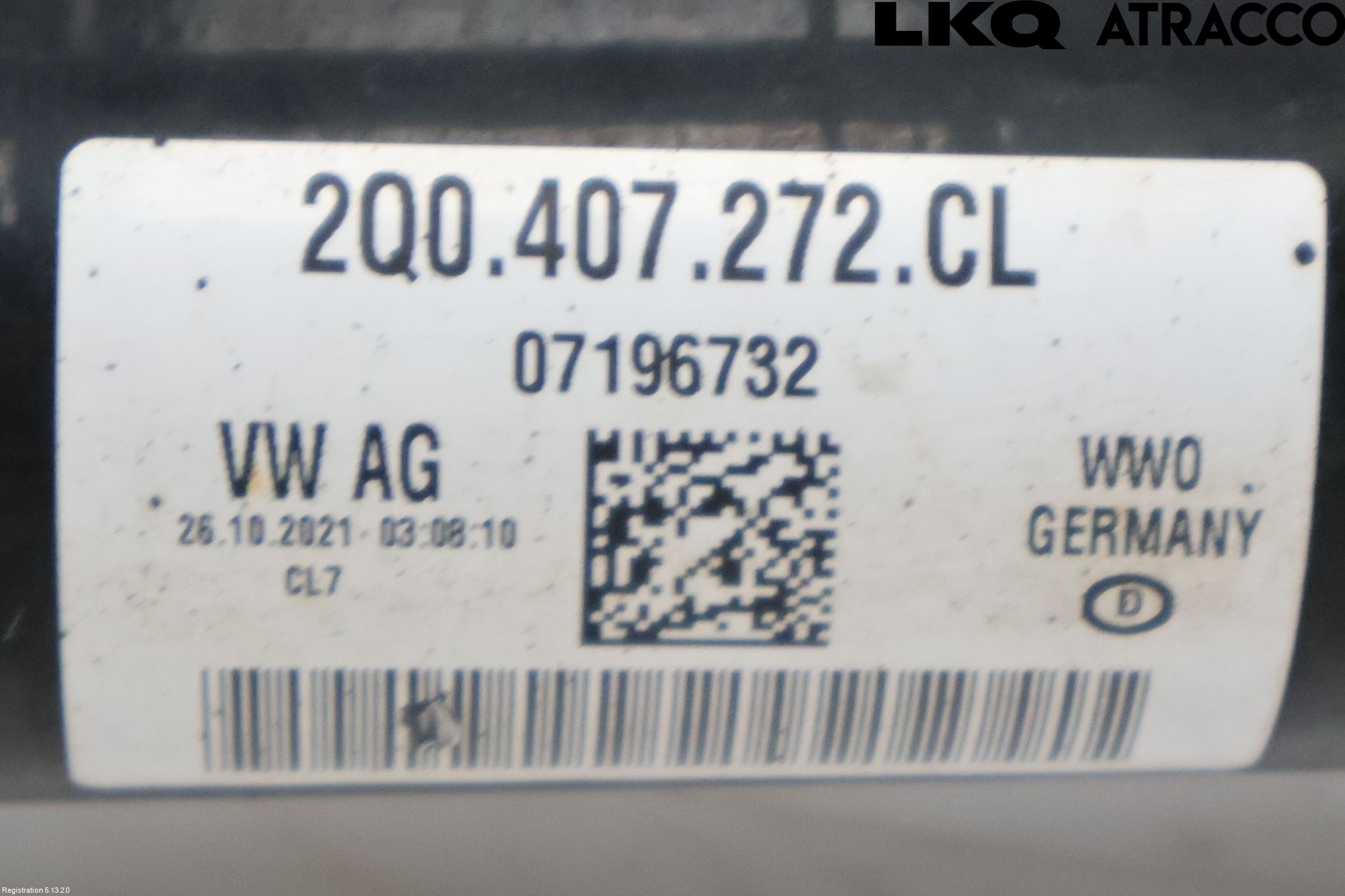 Volkswagen VW T-CROSS 19- Drivaxel Fram Höger