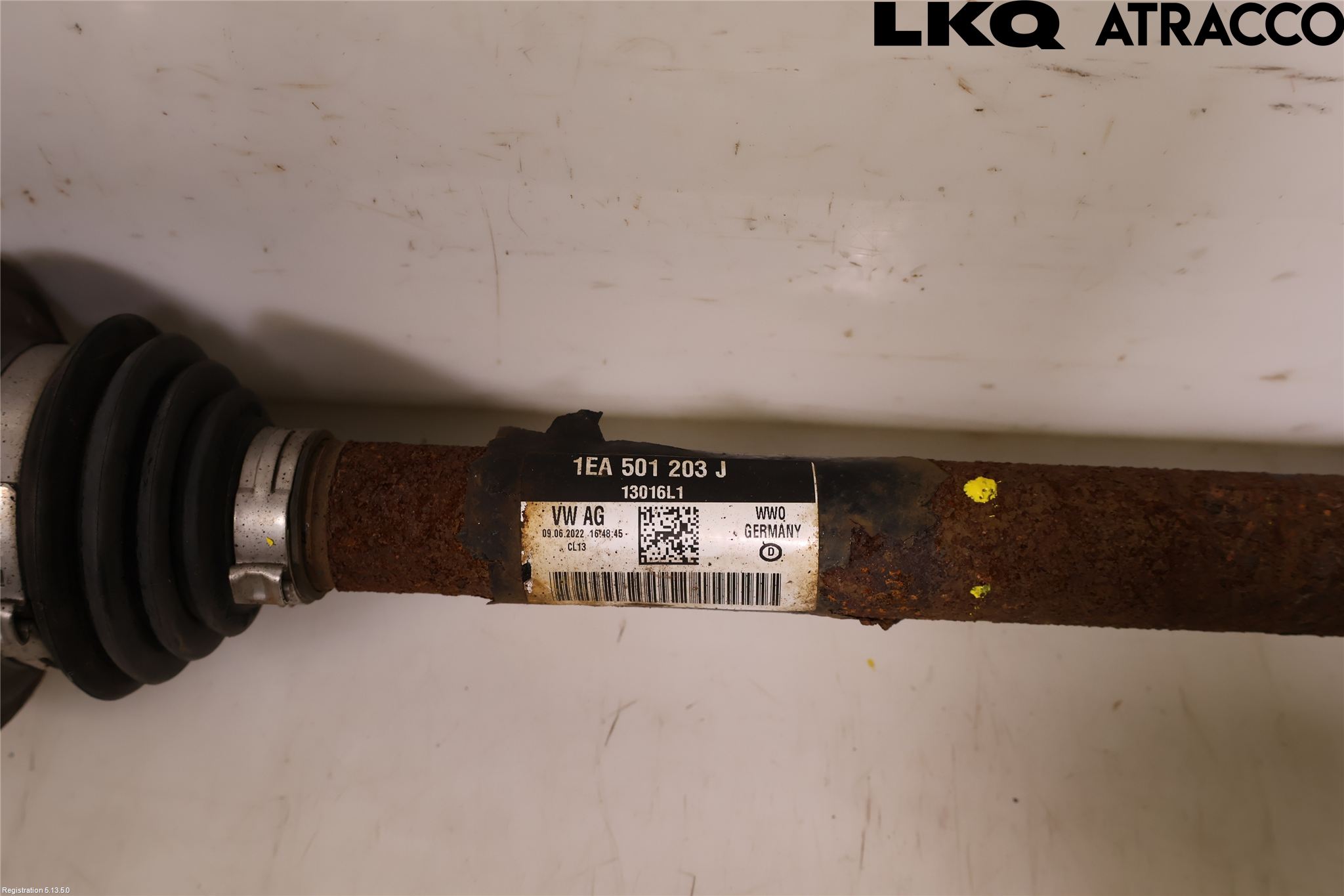 Volkswagen VW ID.4 21- Drivaxel Bak Vänster