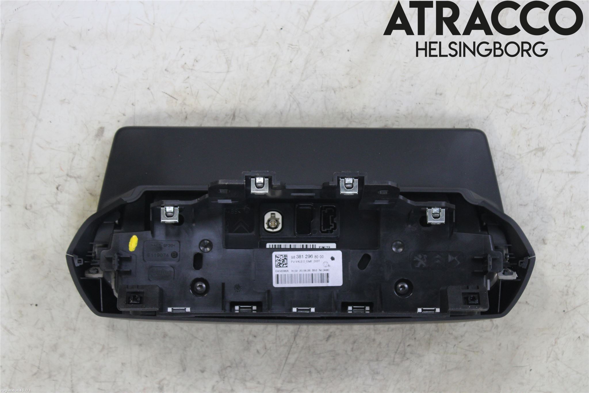 Peugeot 208/E-208 20- Multifunktionsdisplay