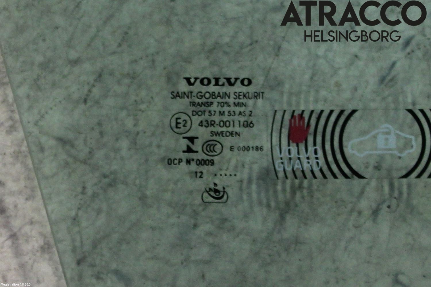 Volvo V70 08-13 Dörruta Fram Höger