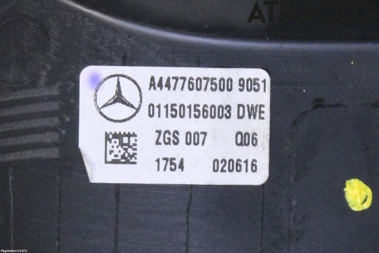 Mercedes-Benz MB VITO/V-KLASS (W640,W447,W448) 14- Dörrhandtag Inre Hö