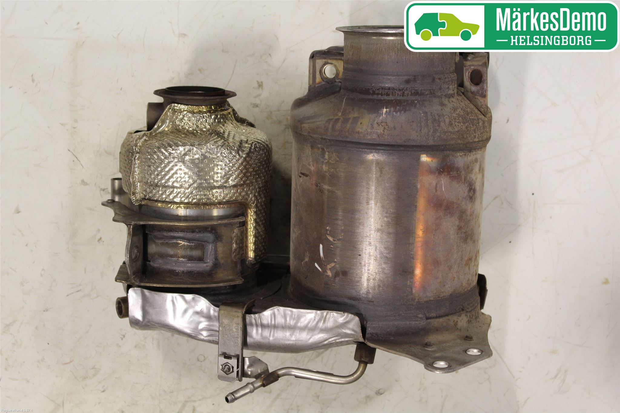 Volkswagen VW GOLF / E-GOLF VII 13-20 Avgas Partikelfilter
