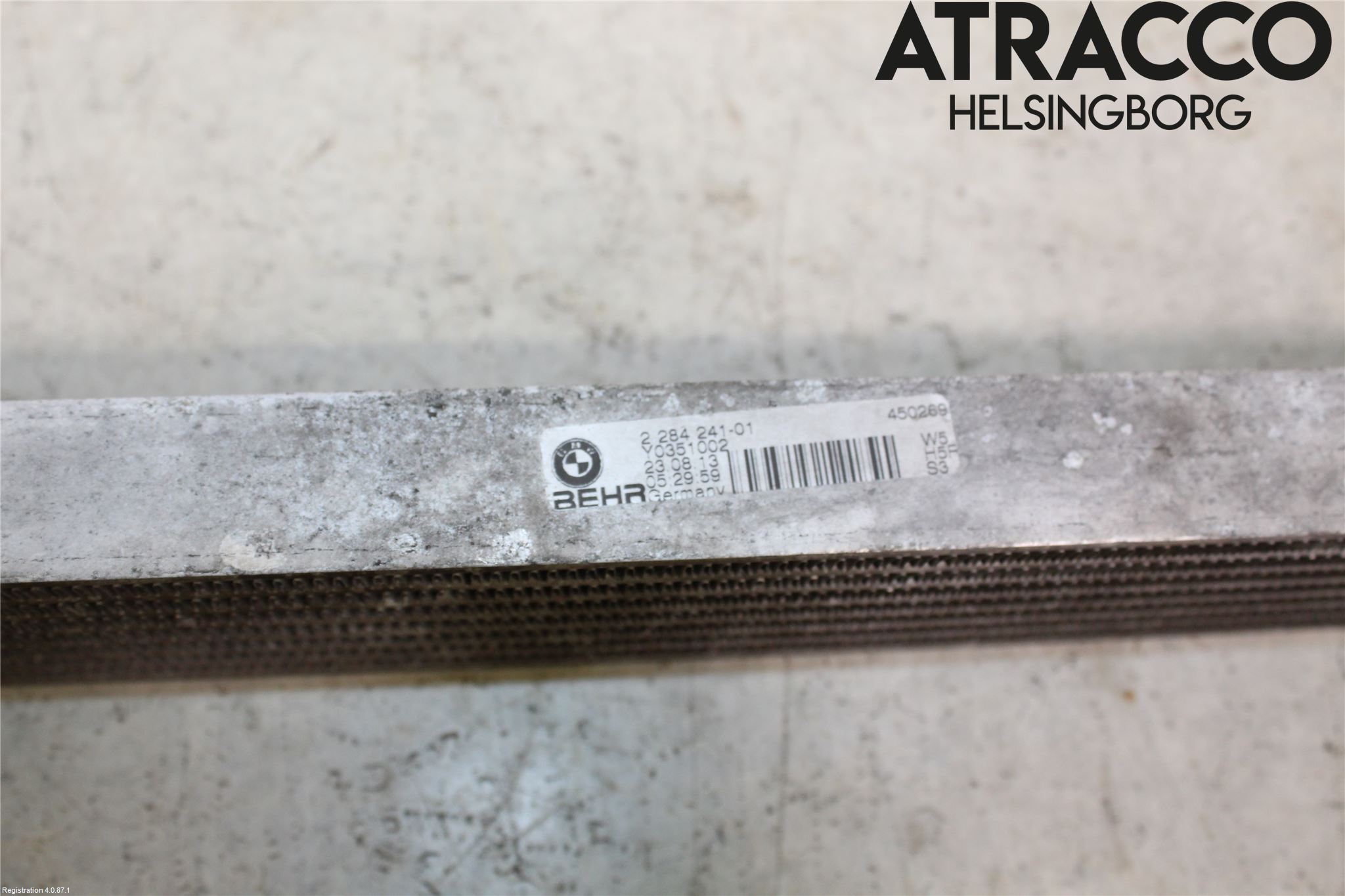 BMW 5 F10/F11/F18 09-17 Oljekylare Automat
