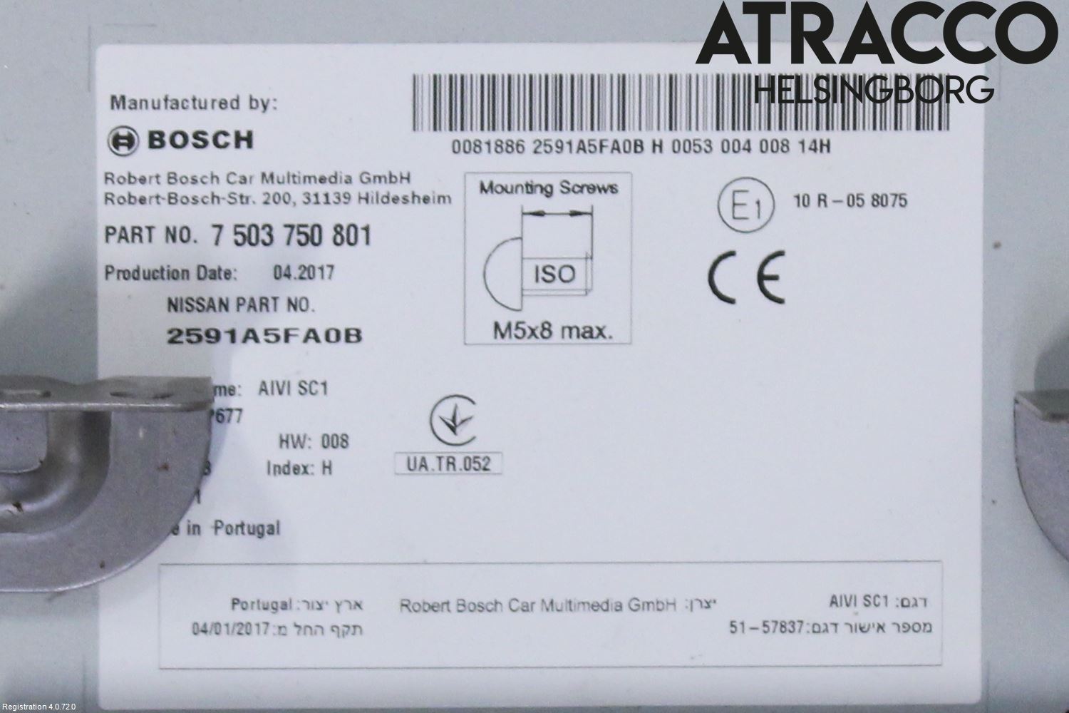 Nissan MICRA 17- Cd Radio - Multimediapanel