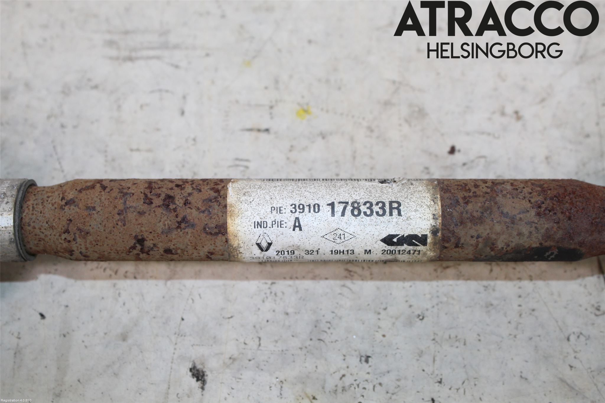 Renault KANGOO II 15-21 Drivaxel Fram Vänster