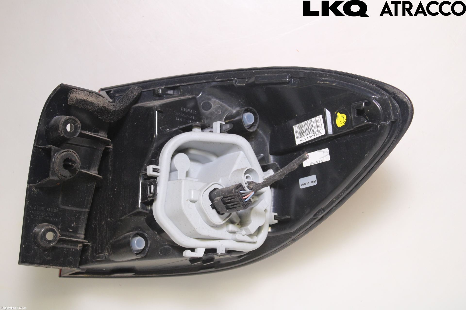 Renault CAPTUR 13-19 Bakljus Vänster