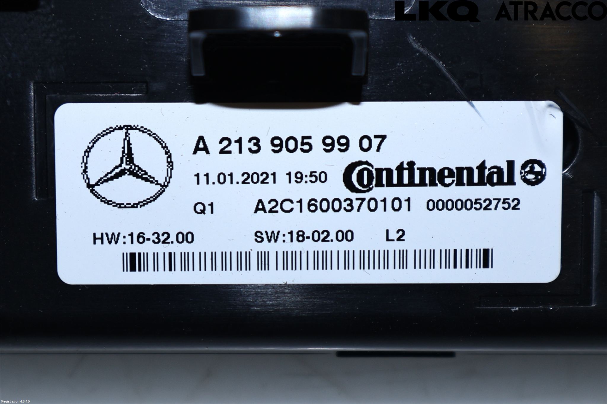 Mercedes-Benz MB E-KLASS (W213) 16-23 Ac Styrenhet Ac Manöveren