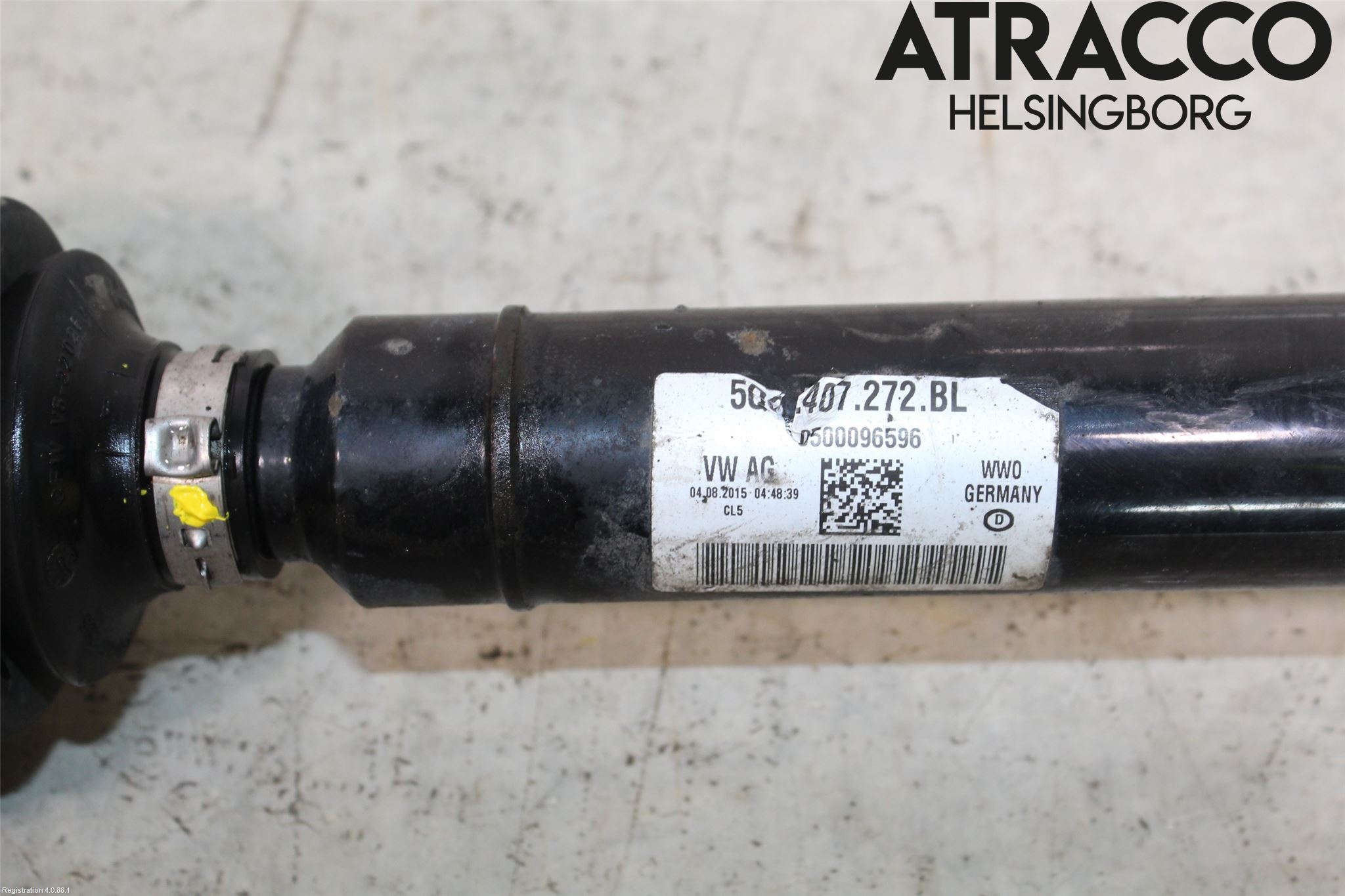 Volkswagen VW GOLF / E-GOLF VII 13-20 Drivaxel Fram Höger