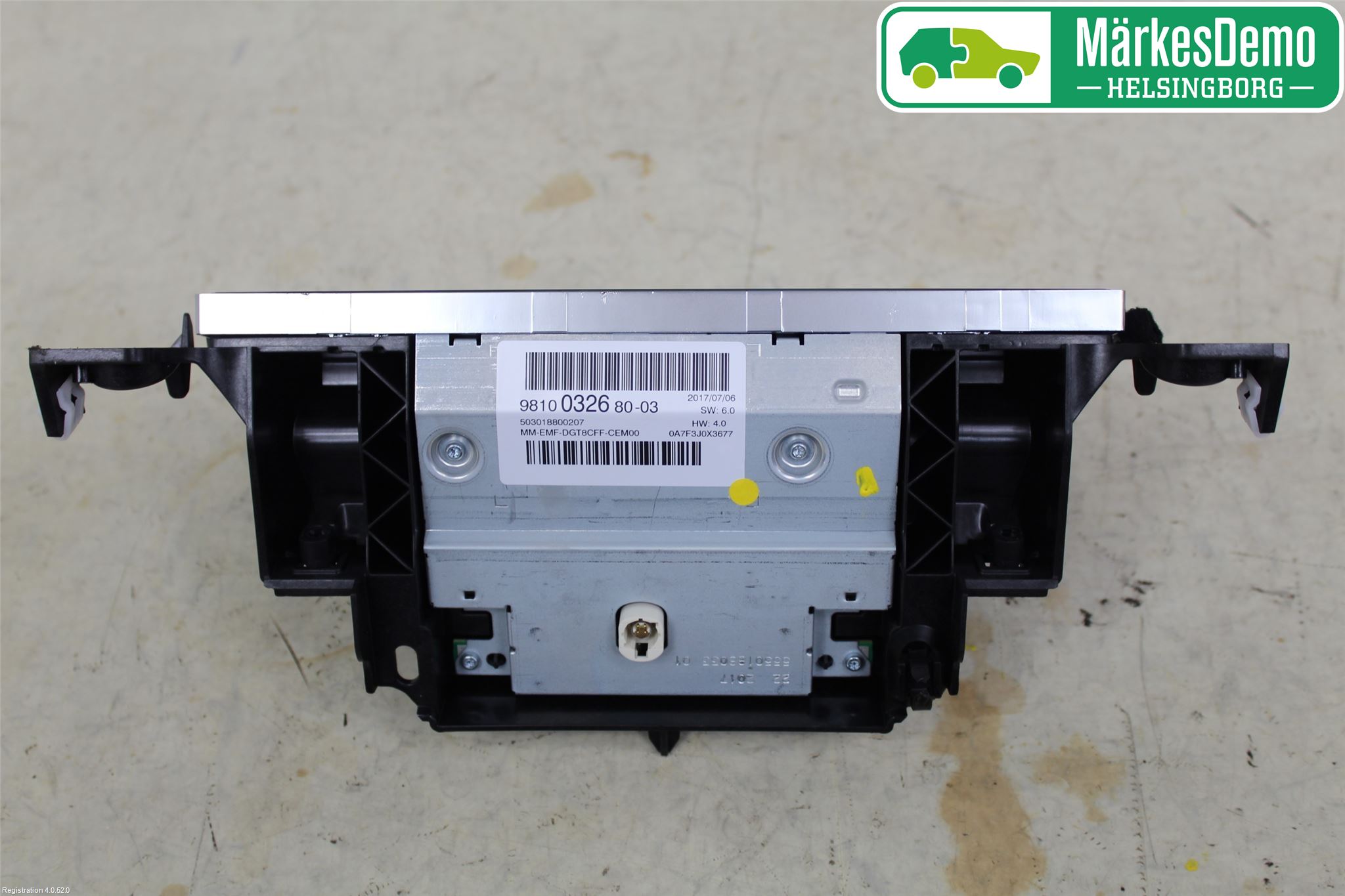 Peugeot 5008 17-24 Kontrolldisplay