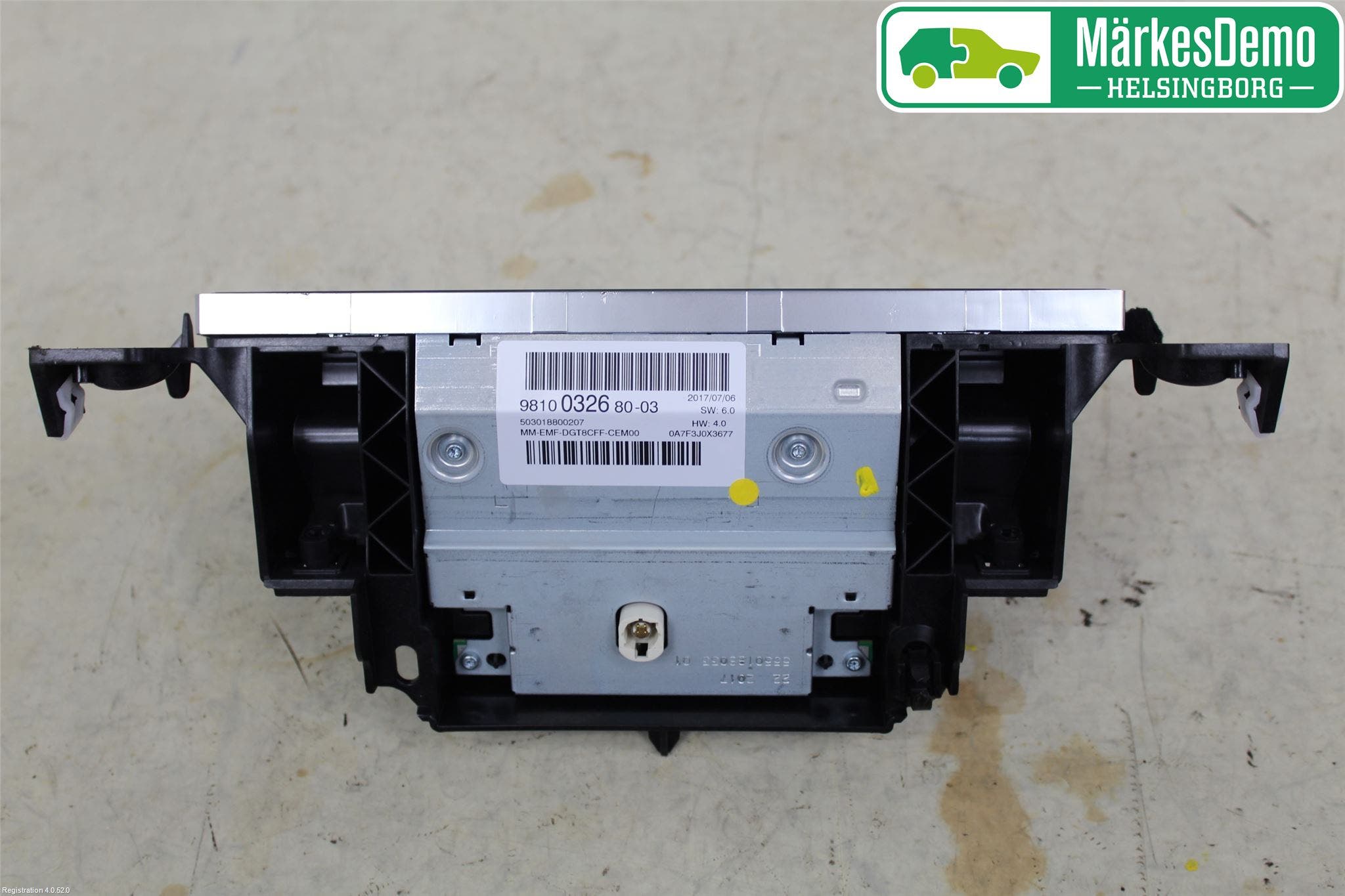 Peugeot 5008 17-24 Kontrolldisplay