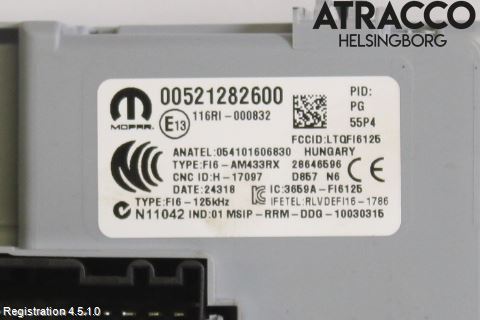 Fiat 500 07- Säkringsdosa-Elcentral