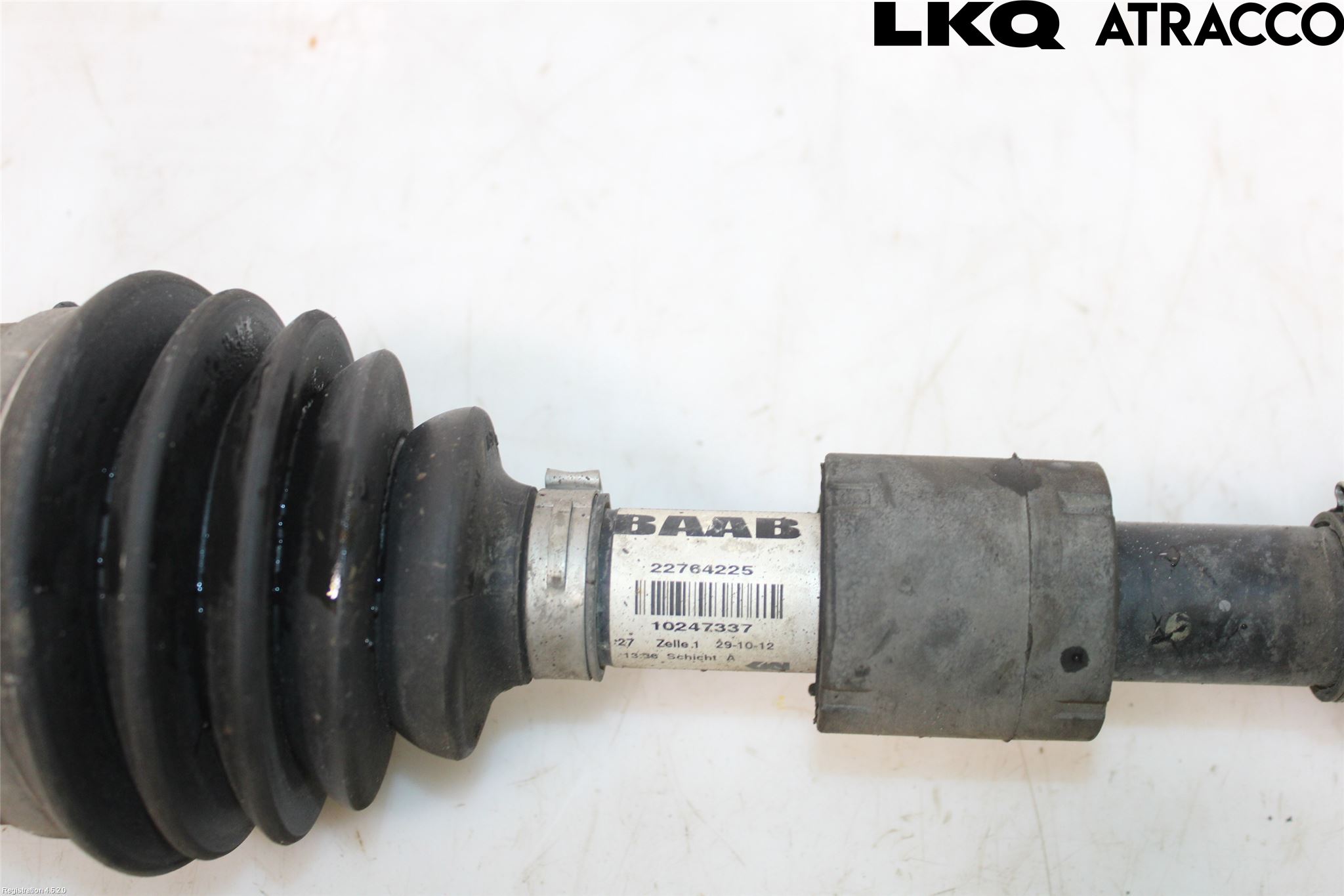 Opel INSIGNIA 09-16 Drivaxel Fram Vänster