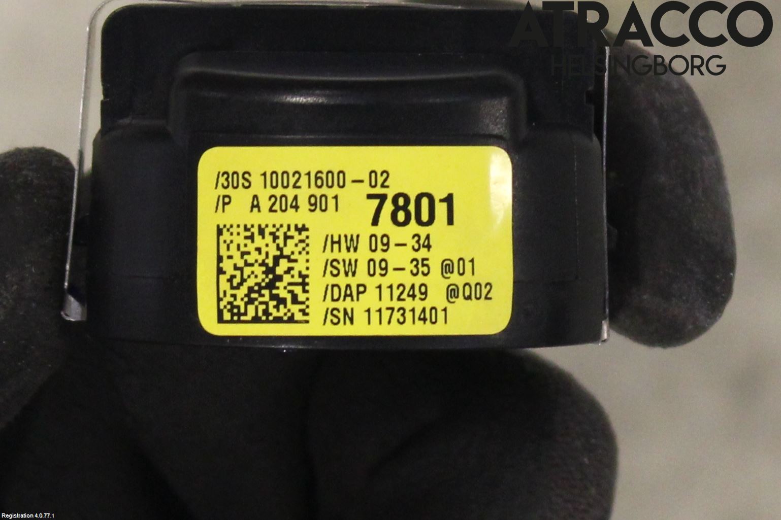 Mercedes-Benz MB C-KLASS (W204) 07-15 Regnsensor