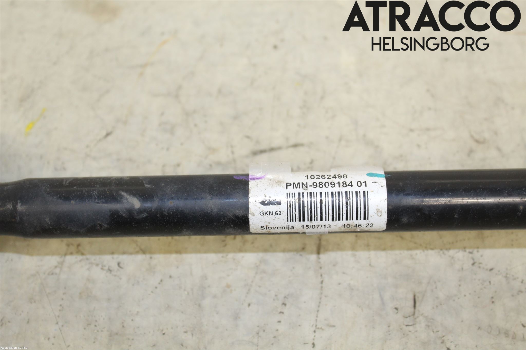 Mini COUNTRYMAN R60 11-16 Drivaxel Bak Höger