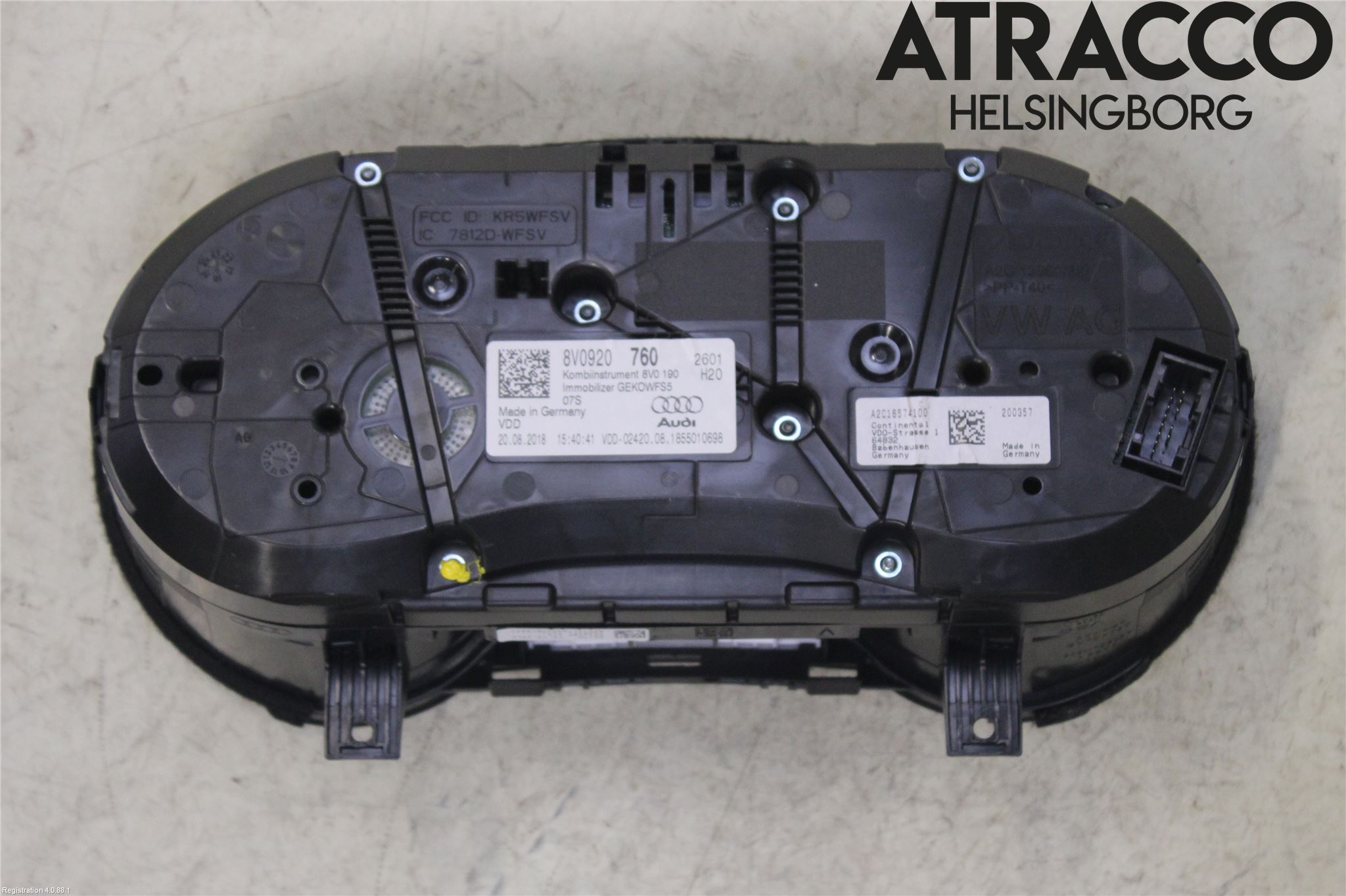 Audi A3/S3 8V 13-20 Instrument Komb
